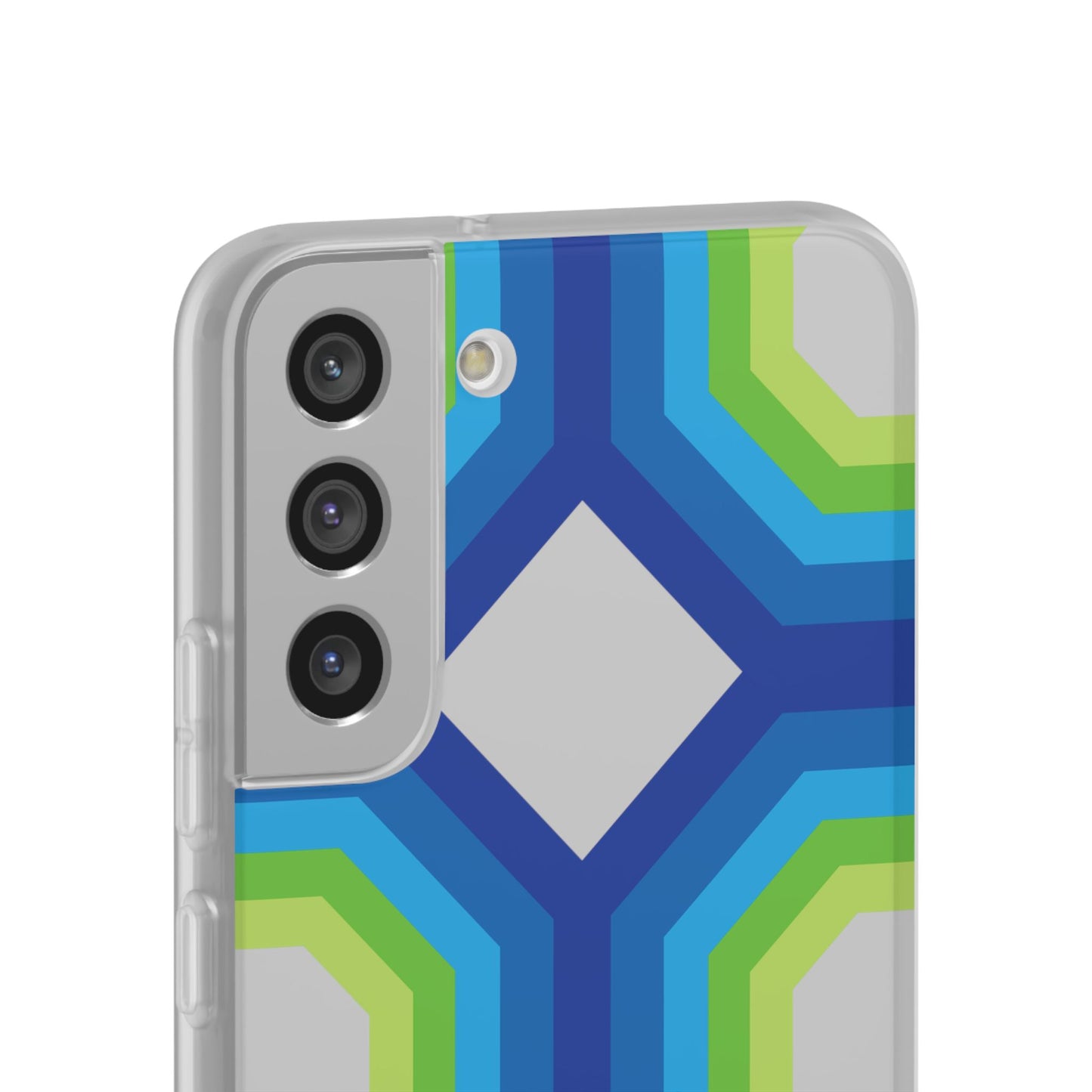 Stylish Geometric Phone Case, Flexible Phone Cover, Unique Modern Design, Perfect Gift, Trendy Accessory, Eco-Friendly Case