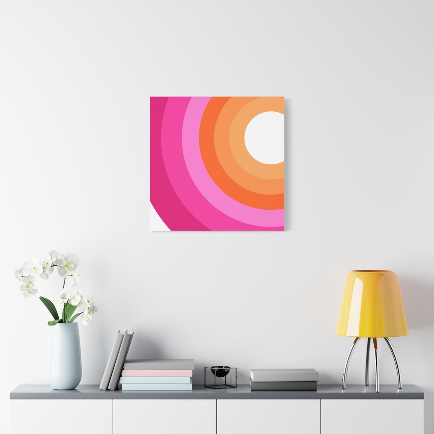 Modern Geometric Canvas Art | Bold Colors, Clean Lines, Creative Energy