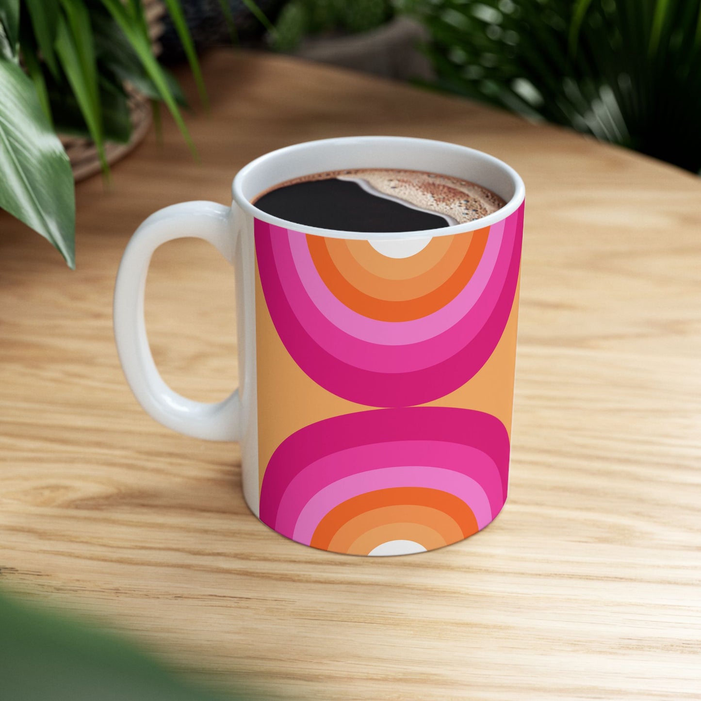 Geo Art Mug – Bold Color, Daily Joy