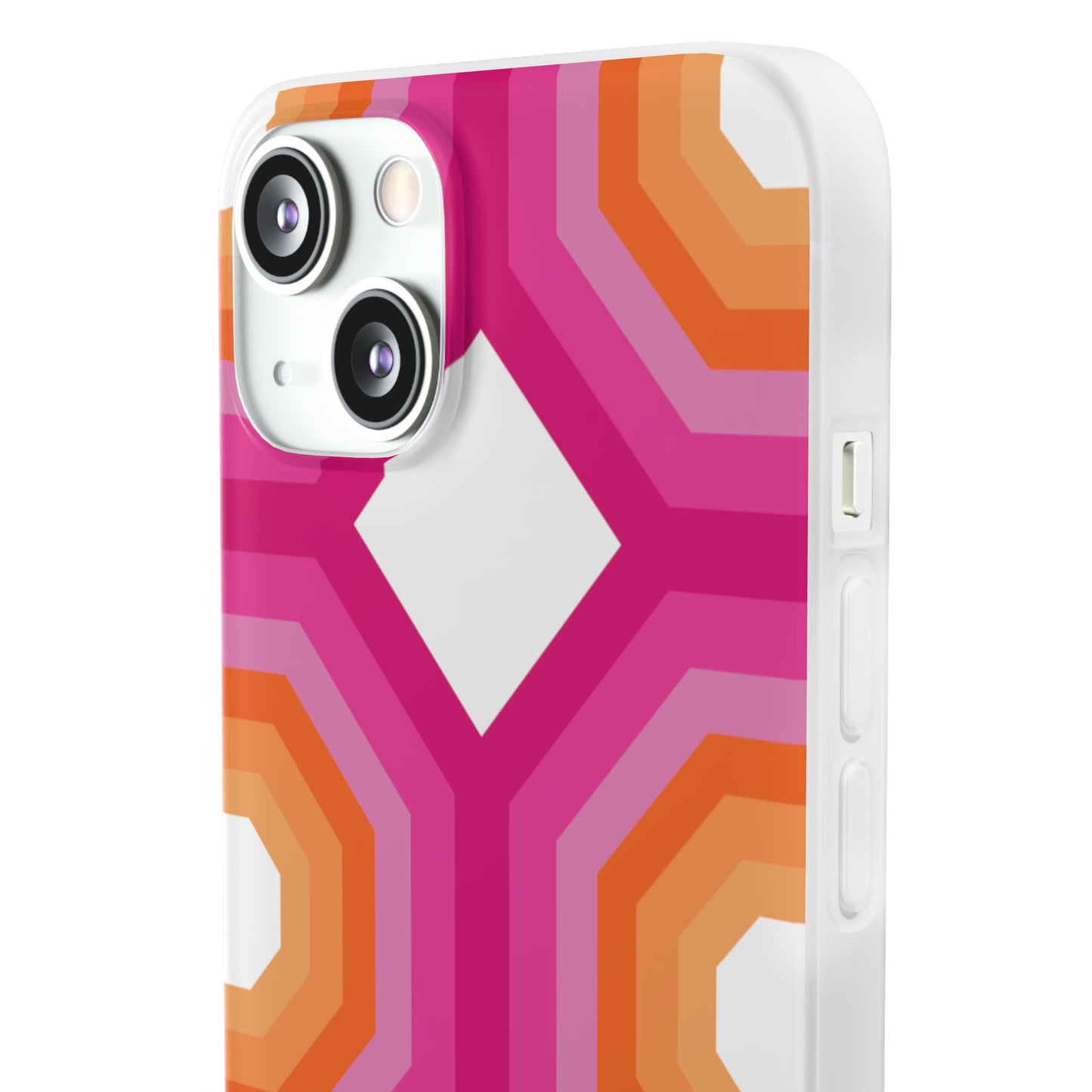 Stylish Geometric Phone Case, Flexible Phone Cover, Unique Modern Design, Perfect Gift, Trendy Accessory, Eco-Friendly Case