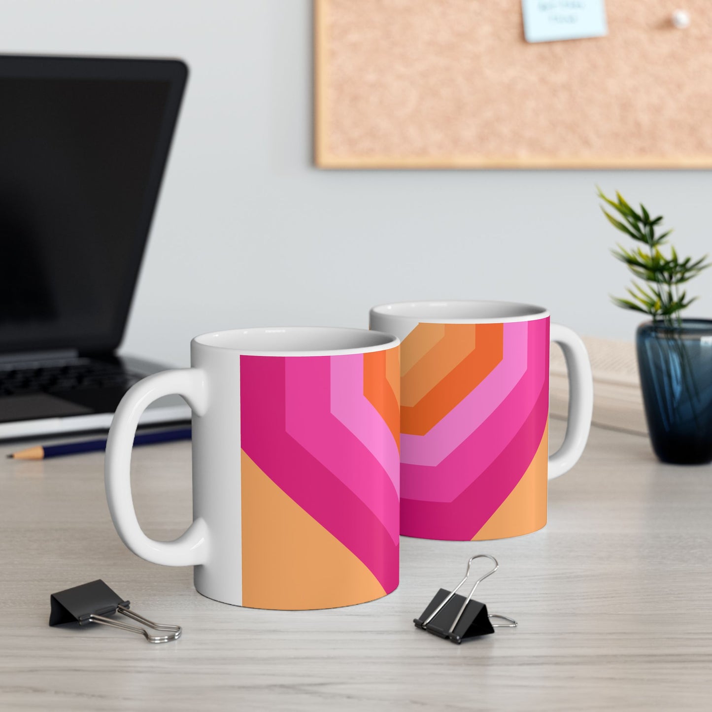 Geo Art Mug – Bold Color, Daily Joy