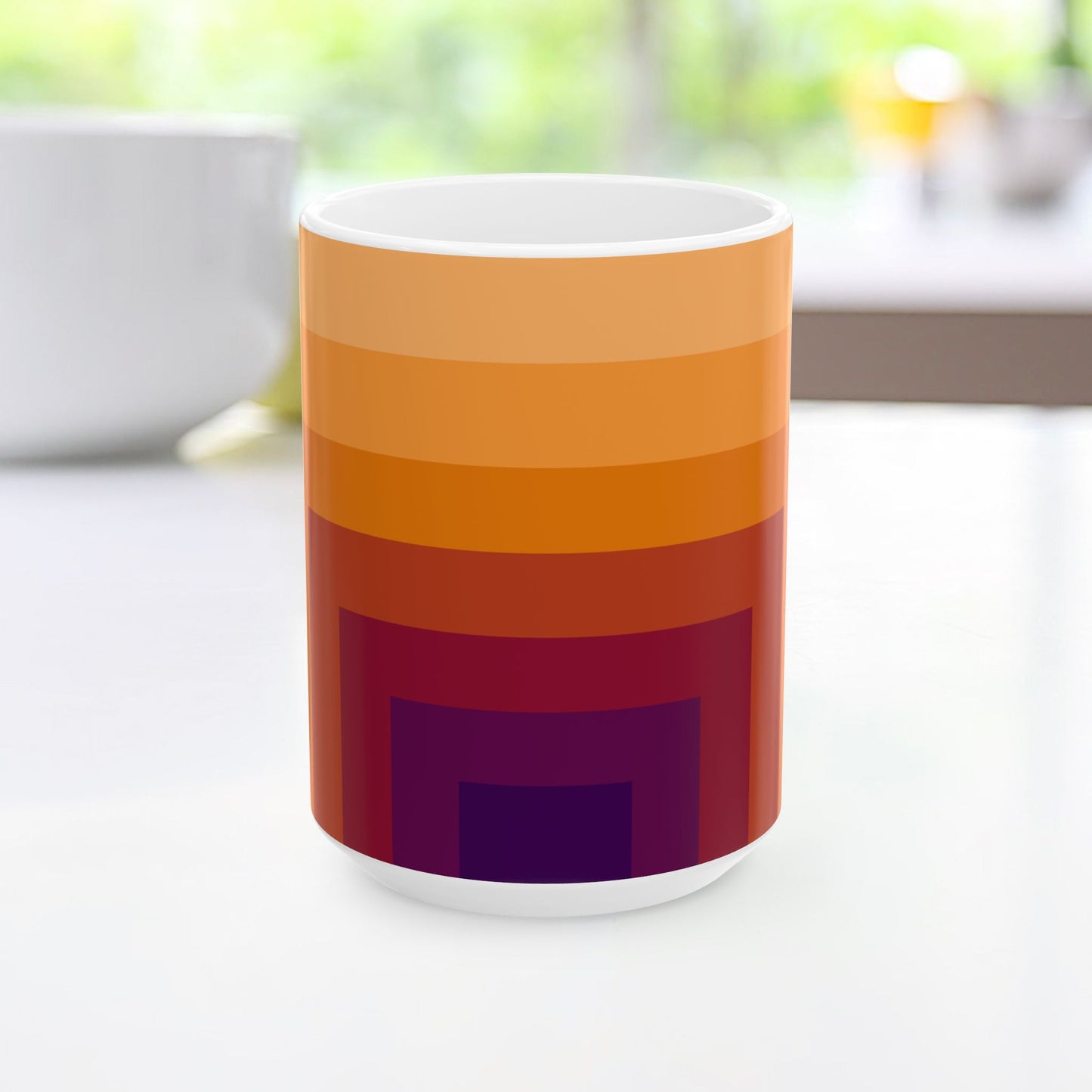 Geo Art Mug – Bold Color, Daily Joy