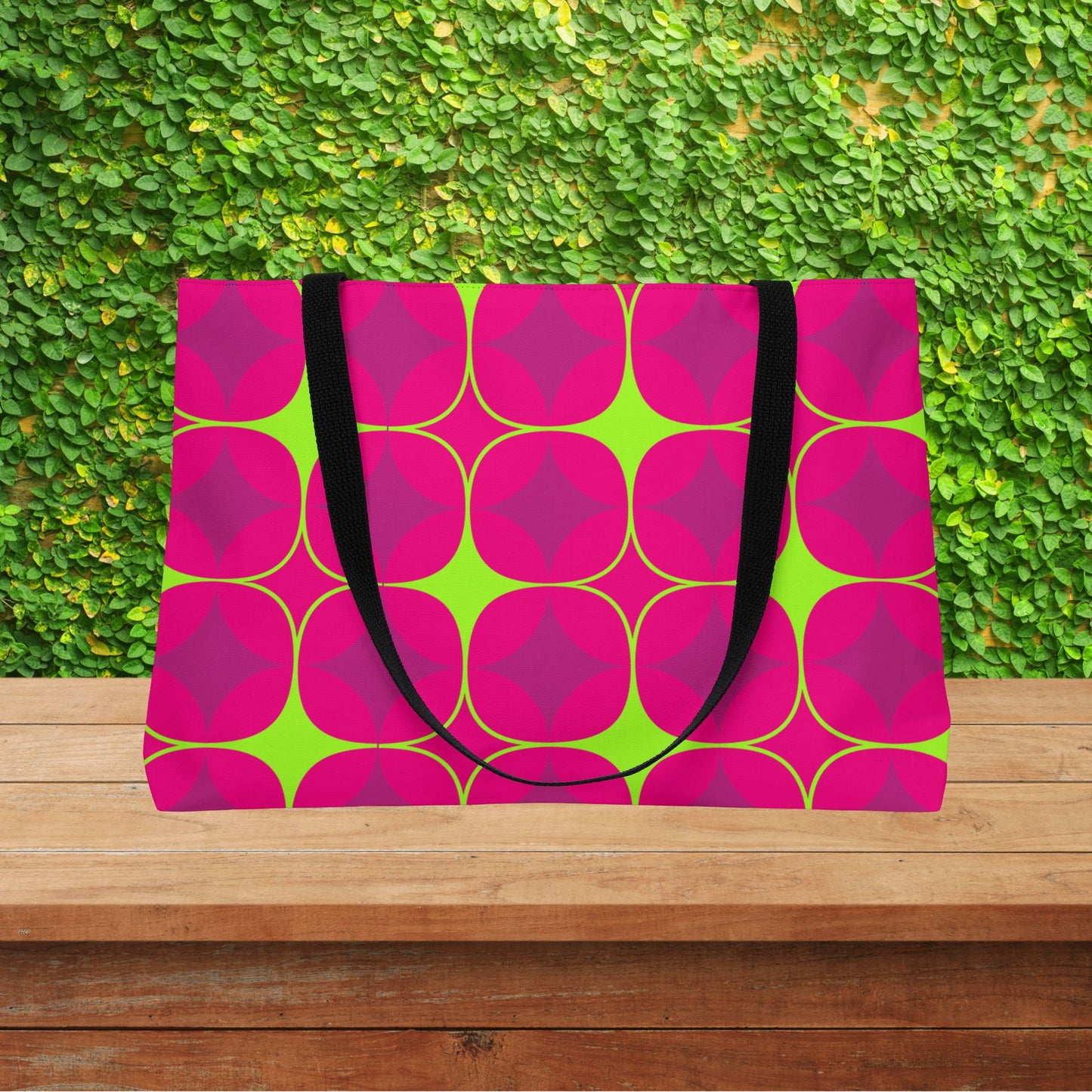 Geometric Art  — XL Tote Bag | Carry-All