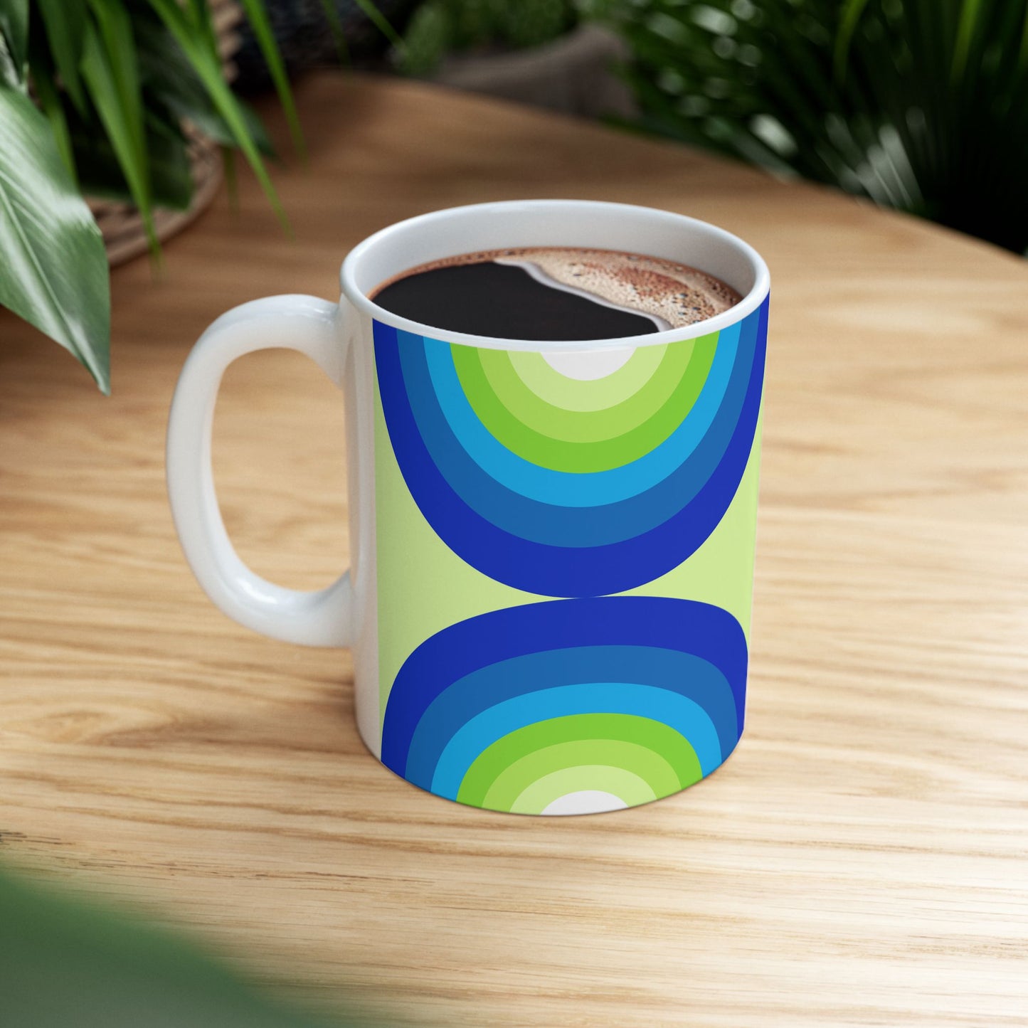 Geo Art Mug – Bold Color, Daily Joy