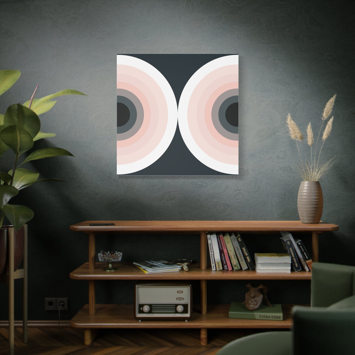 Modern Geometric Canvas Art | Bold Colors, Clean Lines, Creative Energy