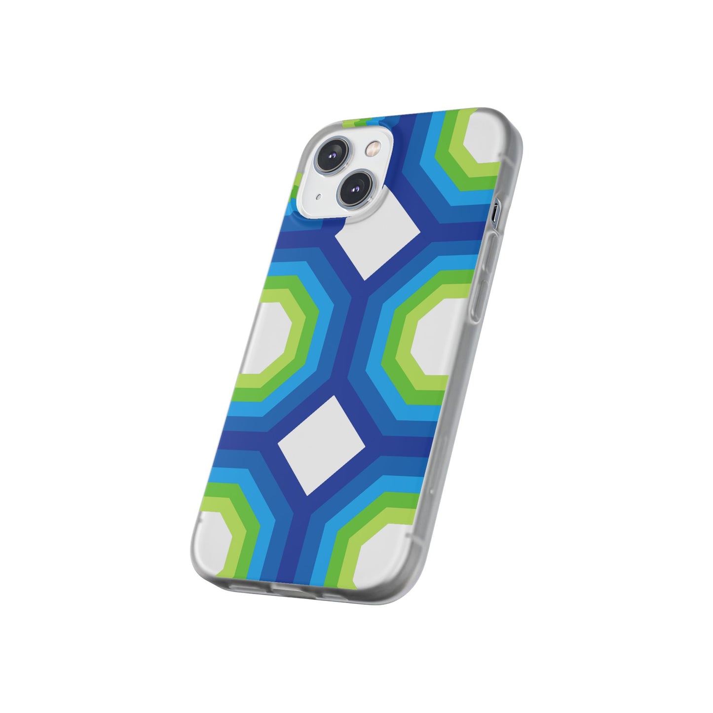 Stylish Geometric Phone Case, Flexible Phone Cover, Unique Modern Design, Perfect Gift, Trendy Accessory, Eco-Friendly Case