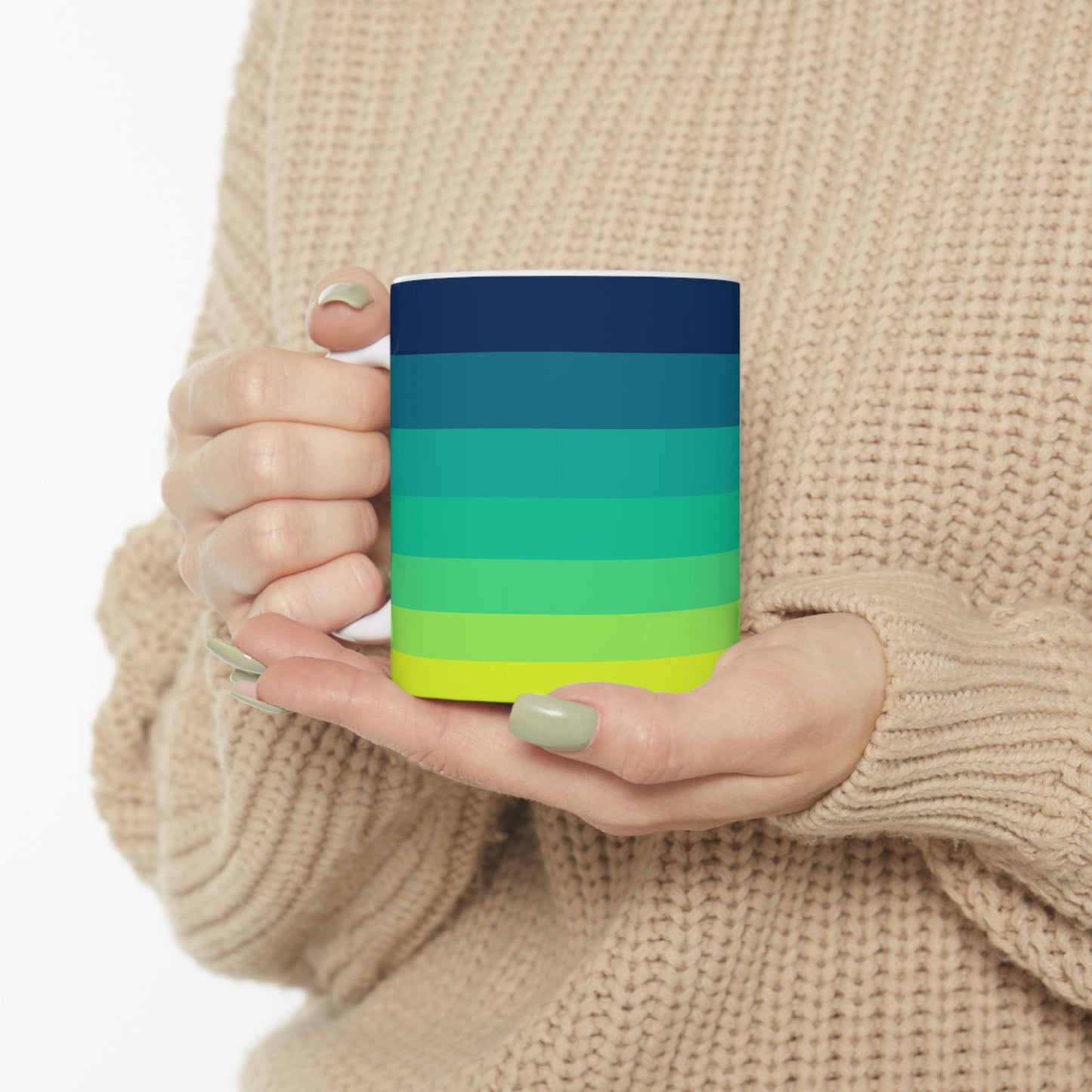 Geo Art Mug – Bold Color, Daily Joy