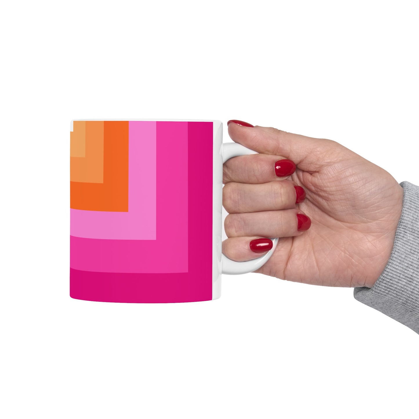 Geo Art Mug – Bold Color, Daily Joy