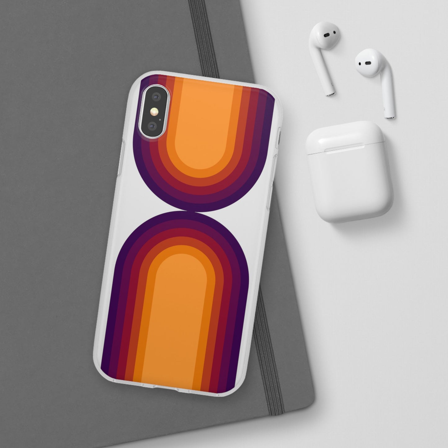 Stylish Geometric Phone Case, Flexible Phone Cover, Unique Modern Design, Perfect Gift, Trendy Accessory, Eco-Friendly Case