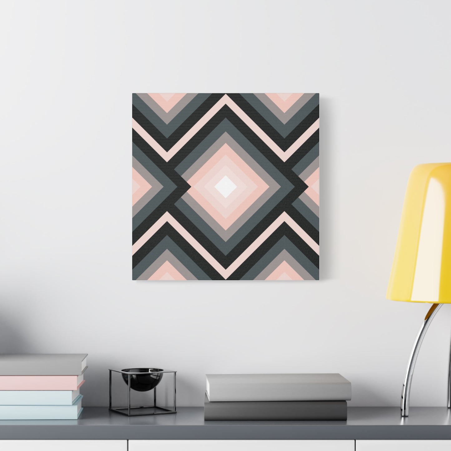 Modern Geometric Canvas Art | Bold Colors, Clean Lines, Creative Energy