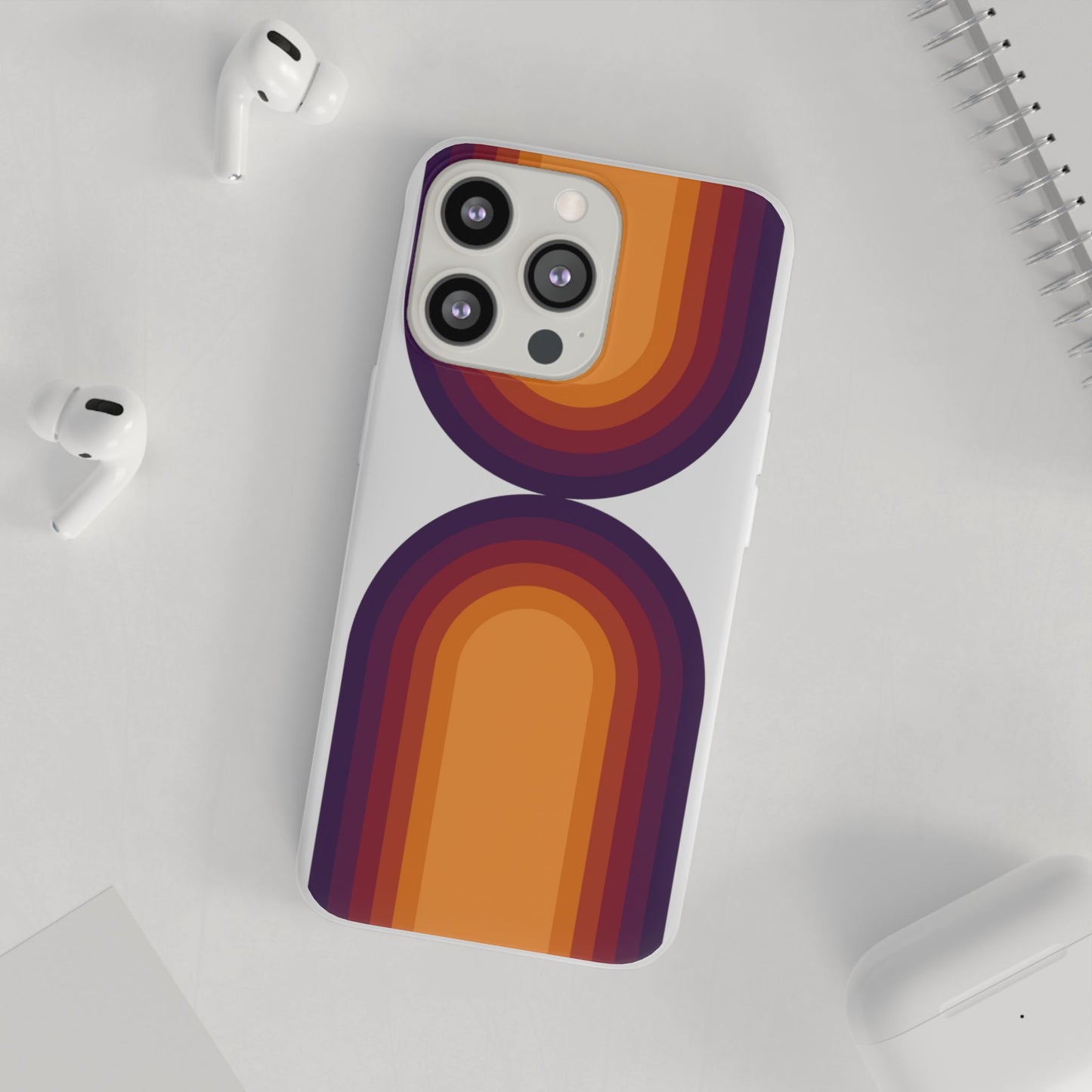 Stylish Geometric Phone Case, Flexible Phone Cover, Unique Modern Design, Perfect Gift, Trendy Accessory, Eco-Friendly Case