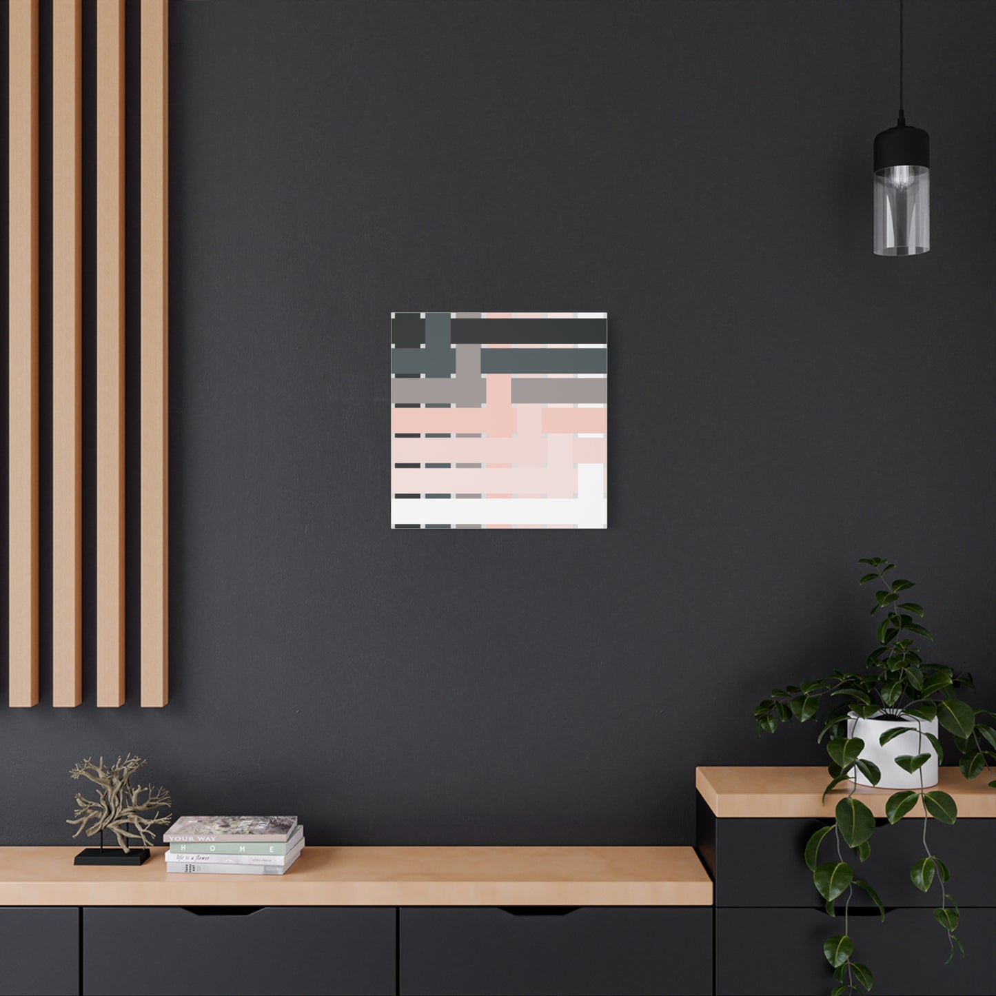 Modern Geometric Canvas Art | Bold Colors, Clean Lines, Creative Energy