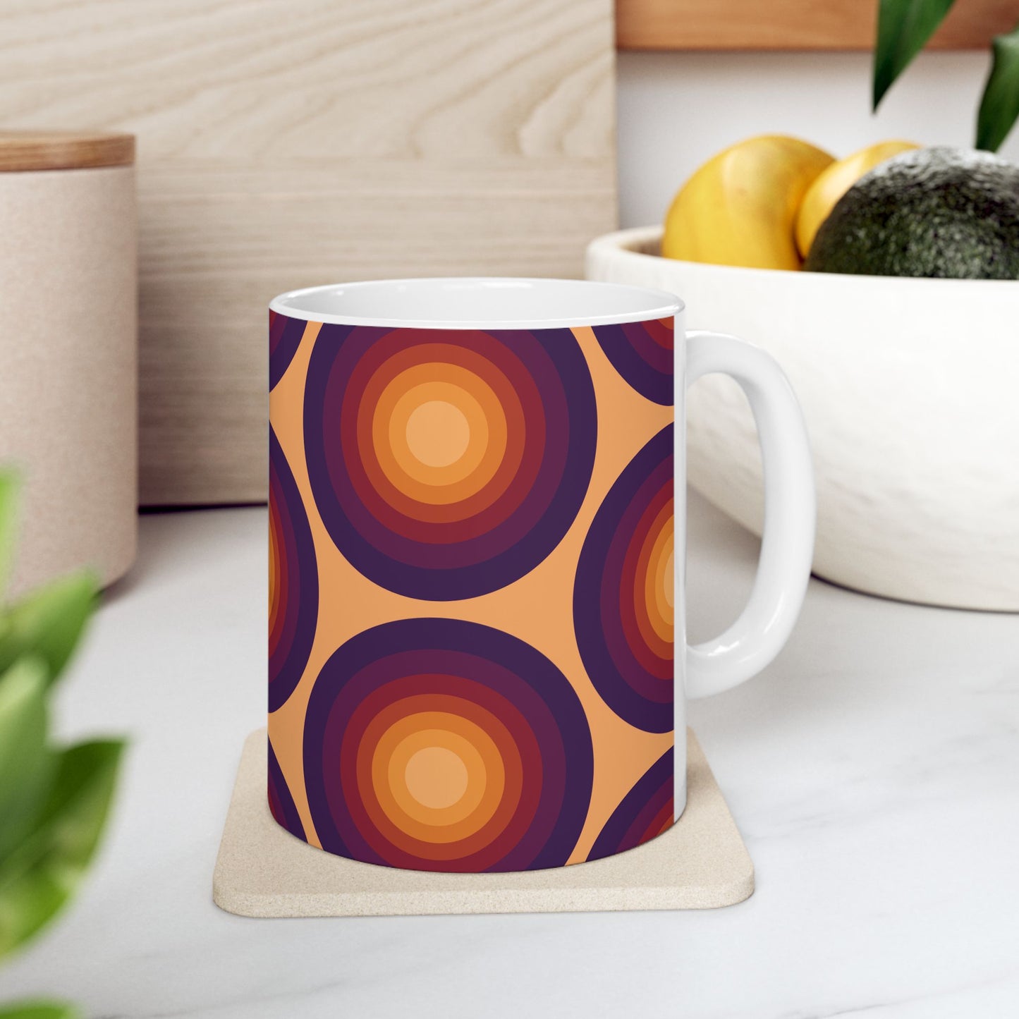Geo Art Mug – Bold Color, Daily Joy