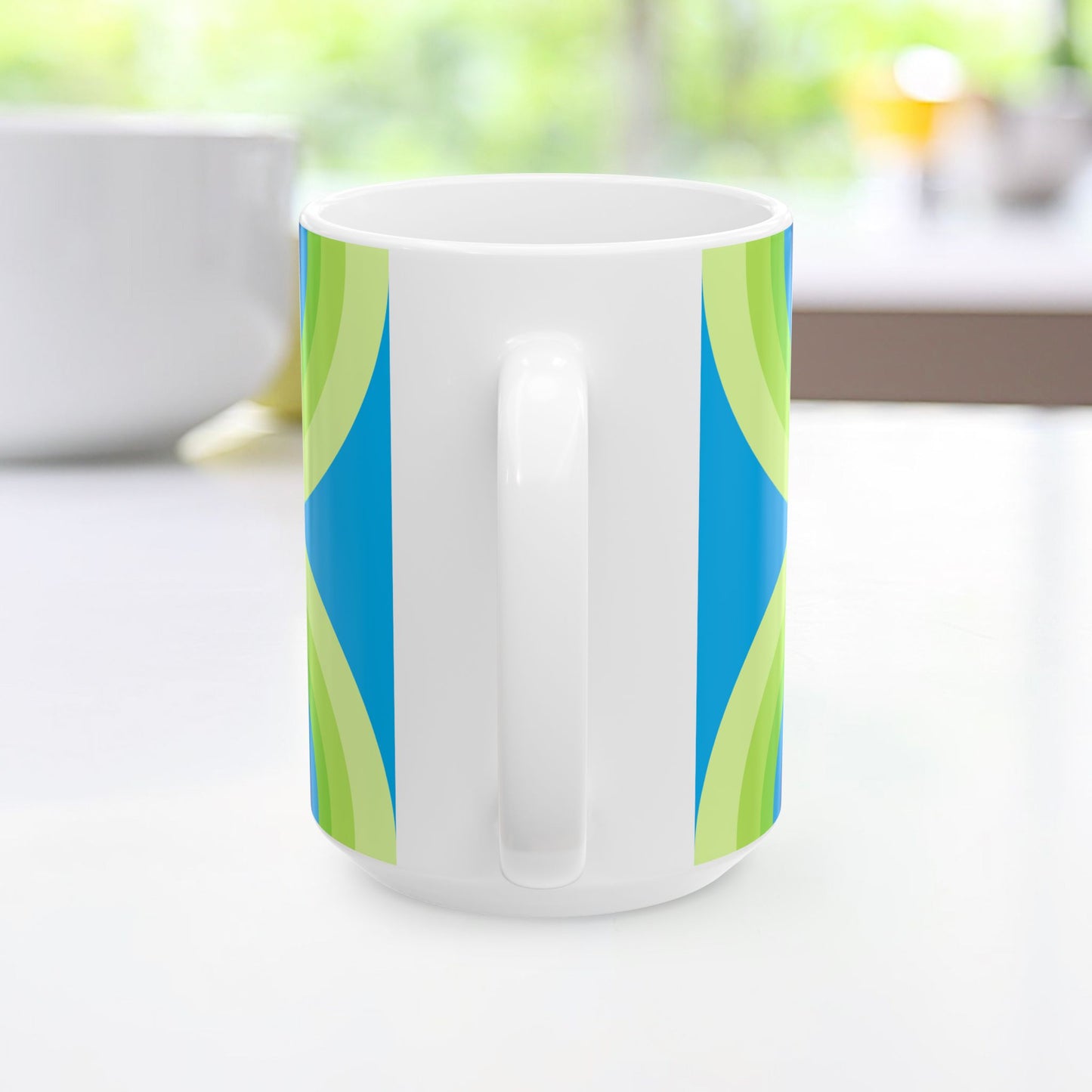 Geo Art Mug – Bold Color, Daily Joy