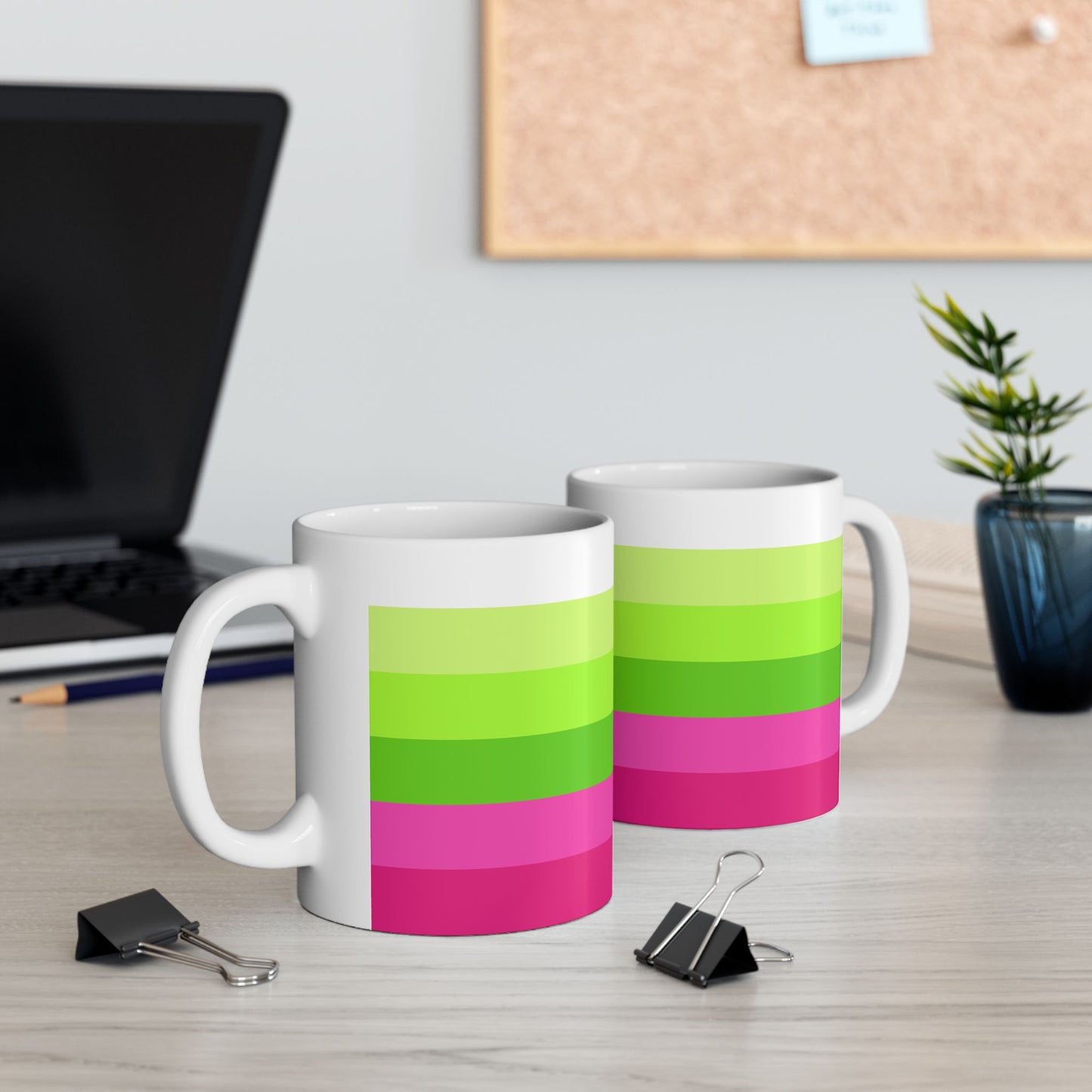 Geo Art Mug – Bold Color, Daily Joy