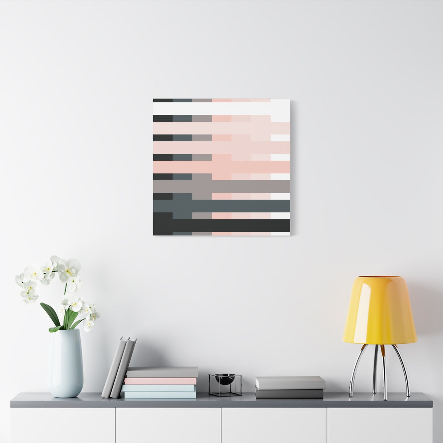 Modern Geometric Canvas Art | Bold Colors, Clean Lines, Creative Energy