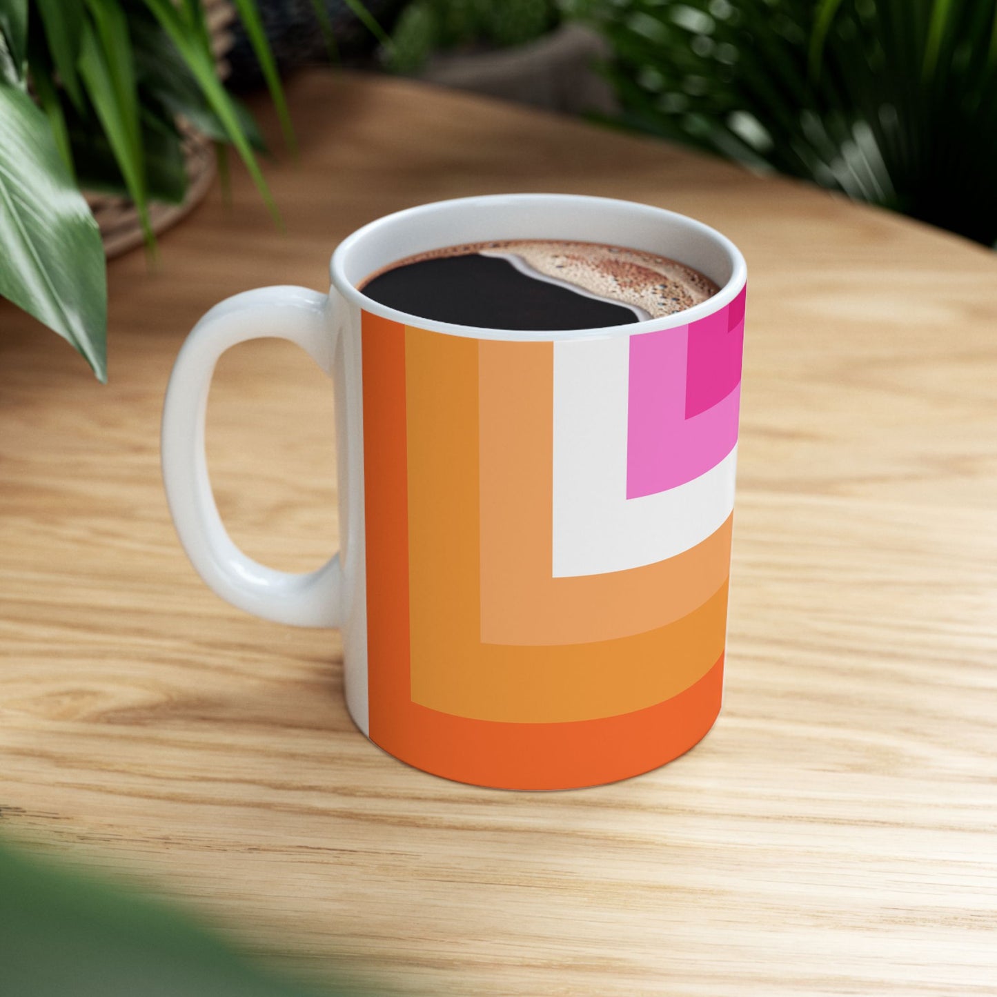 Geo Art Mug – Bold Color, Daily Joy