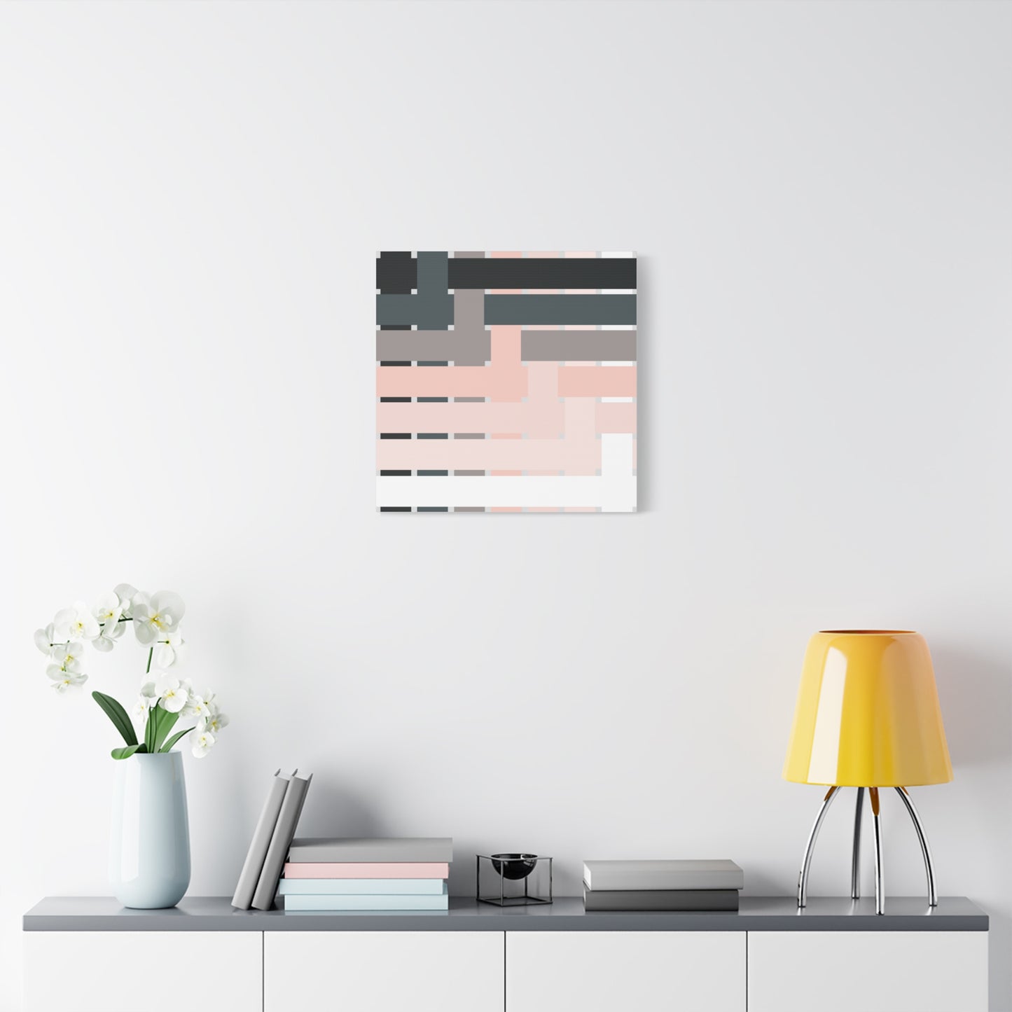 Modern Geometric Canvas Art | Bold Colors, Clean Lines, Creative Energy