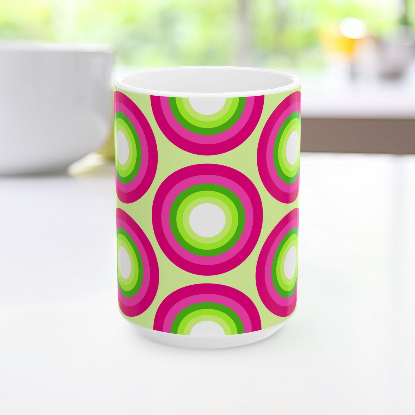 Geo Art Mug – Bold Color, Daily Joy