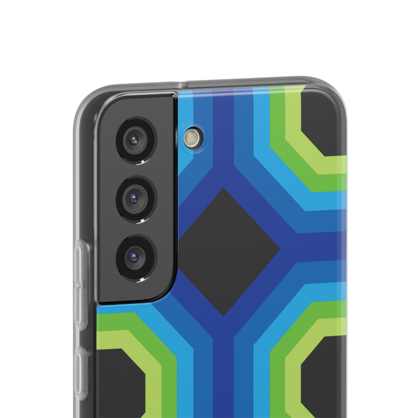 Stylish Geometric Phone Case, Flexible Phone Cover, Unique Modern Design, Perfect Gift, Trendy Accessory, Eco-Friendly Case