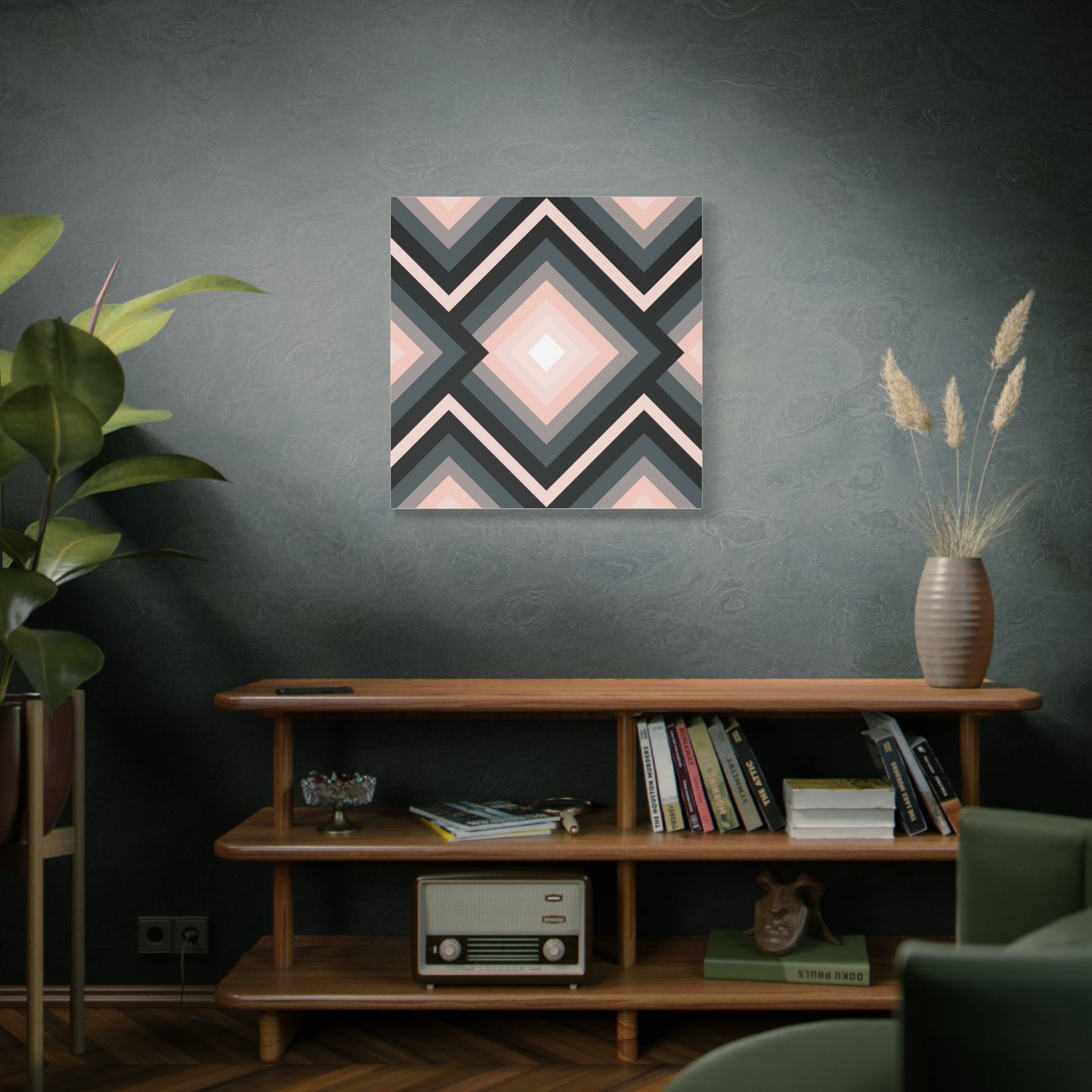 Modern Geometric Canvas Art | Bold Colors, Clean Lines, Creative Energy