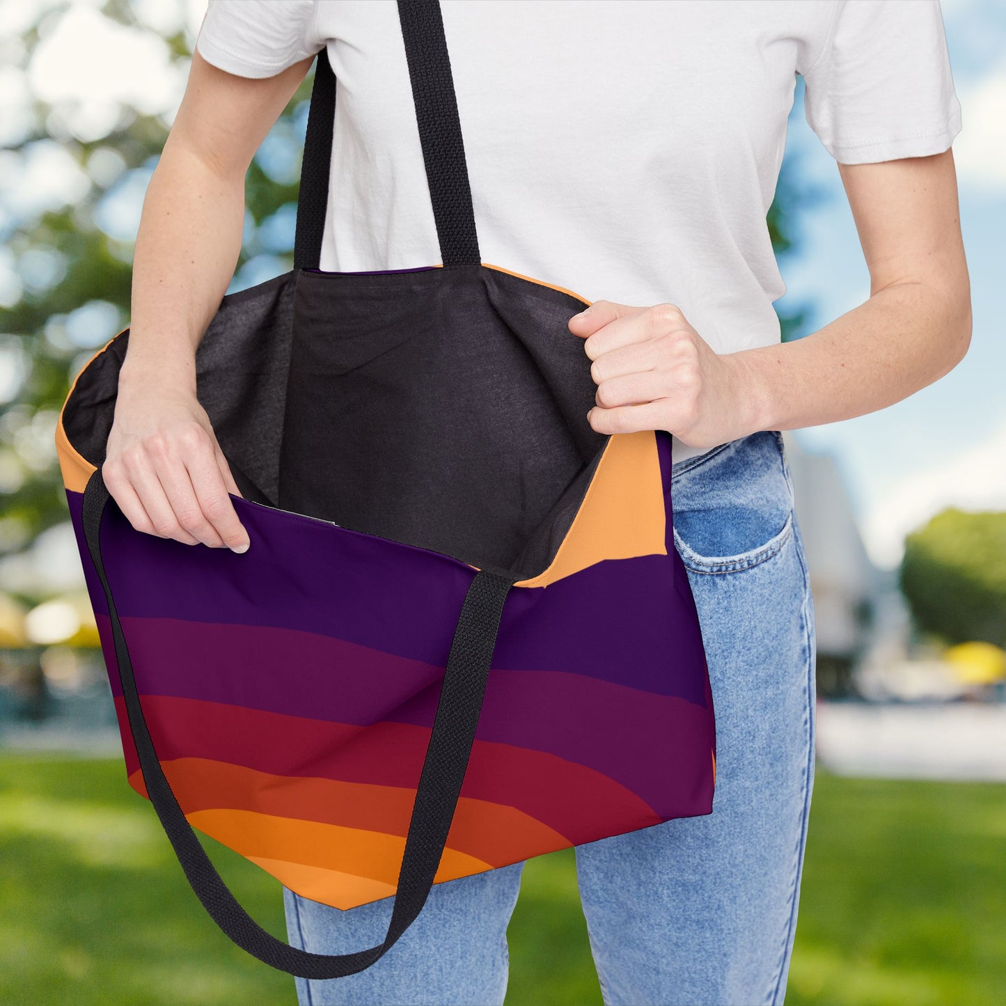 Geometric Art — XL Tote Bag | Carry-All