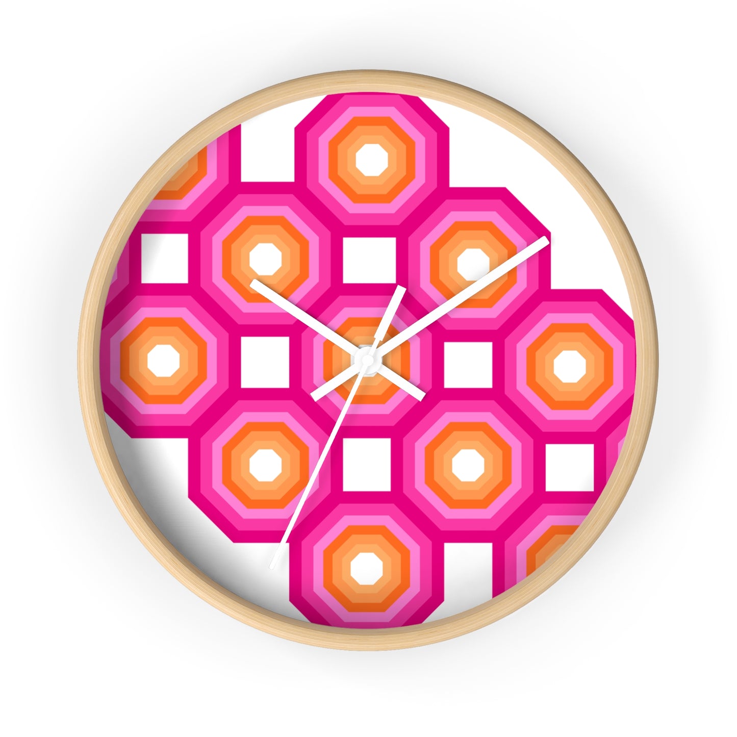 Geometric Art Wall Clock | Bold, Modern, and Right on Time