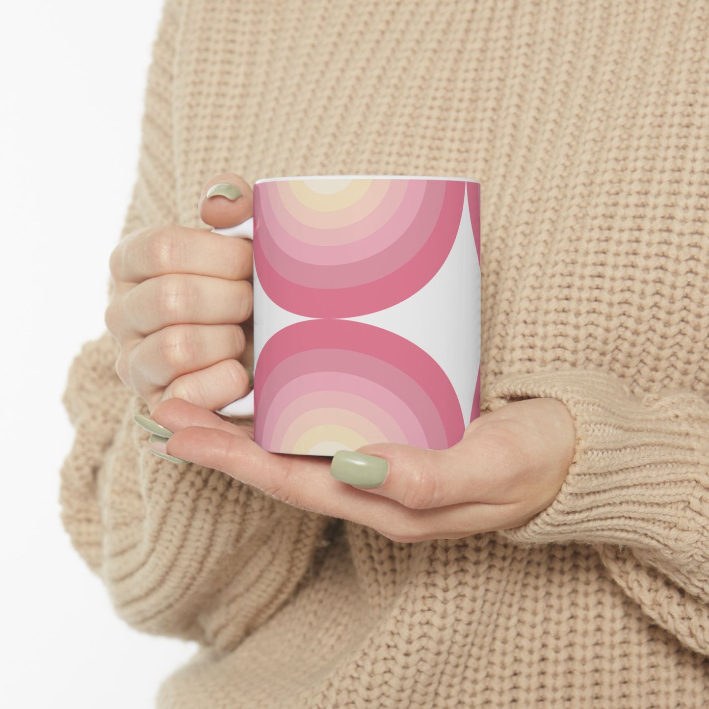 Geo Art Mug – Bold Color, Daily Joy