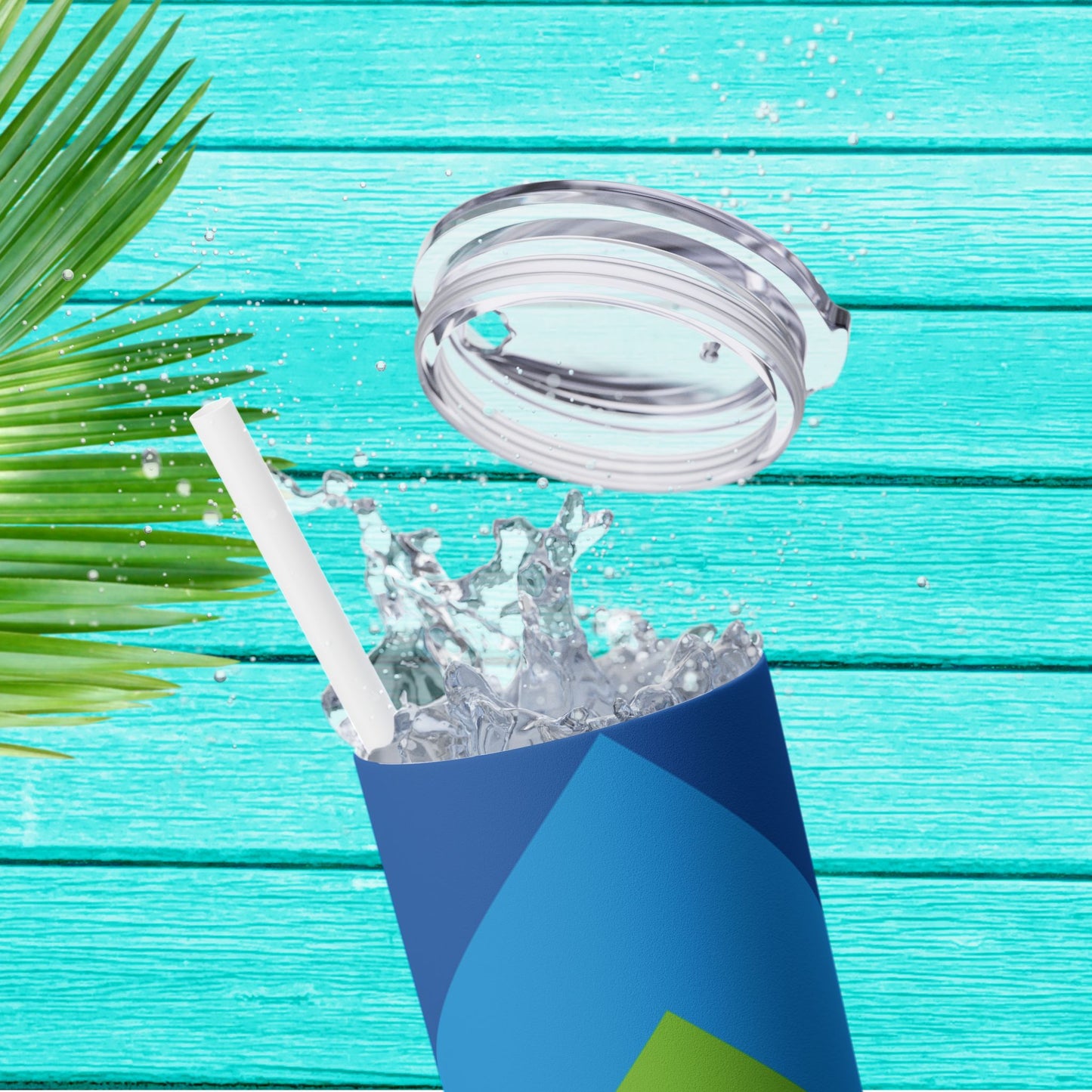 Vibrant. Versatile. Totally Sippable. – 20 oz Skinny Travel Tumbler with Straw