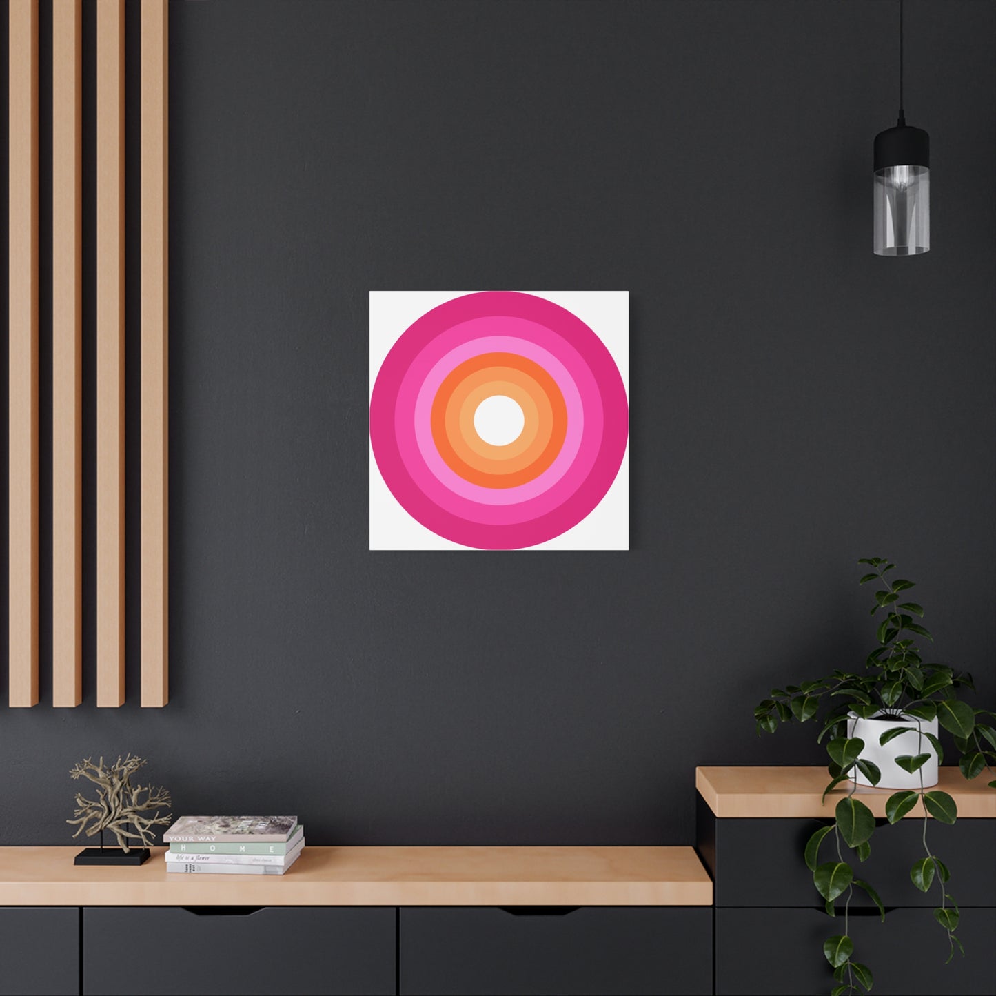 Modern Geometric Canvas Art | Bold Colors, Clean Lines, Creative Energy