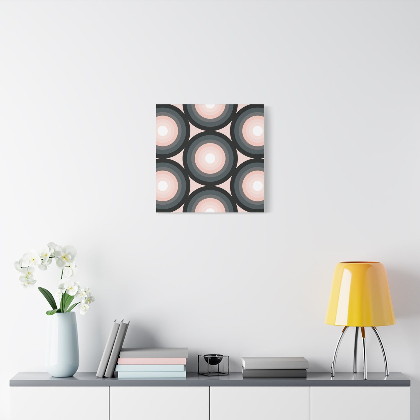 Modern Geometric Canvas Art | Bold Colors, Clean Lines, Creative Energy