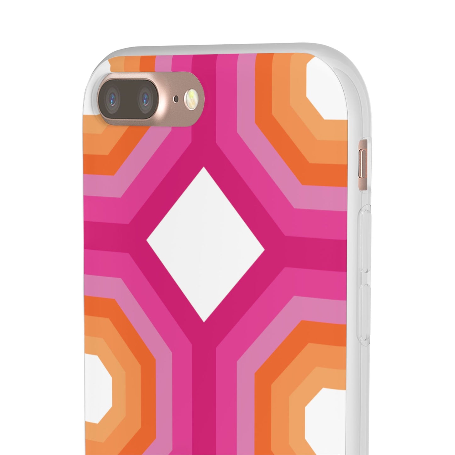 Stylish Geometric Phone Case, Flexible Phone Cover, Unique Modern Design, Perfect Gift, Trendy Accessory, Eco-Friendly Case