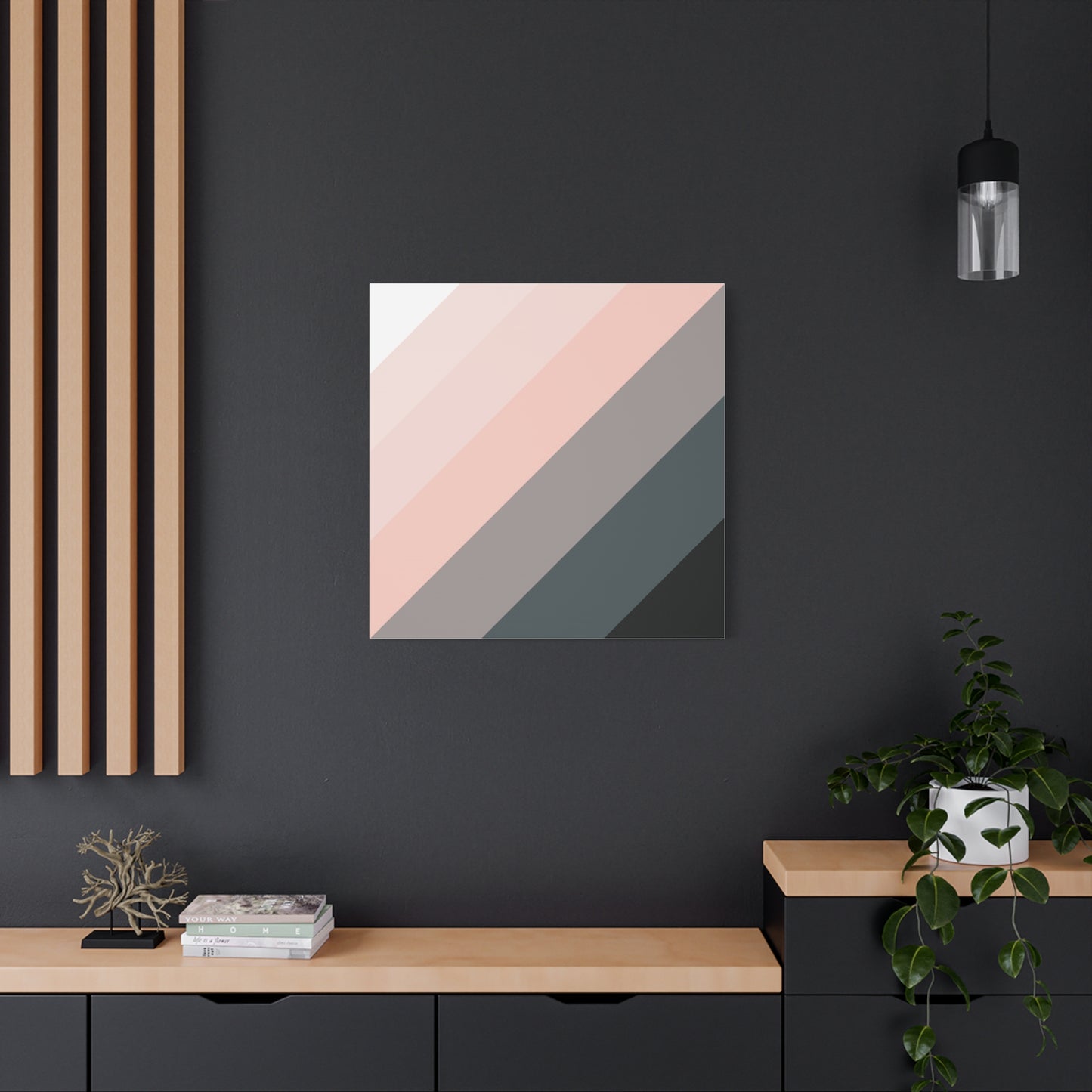 Modern Geometric Canvas Art | Bold Colors, Clean Lines, Creative Energy