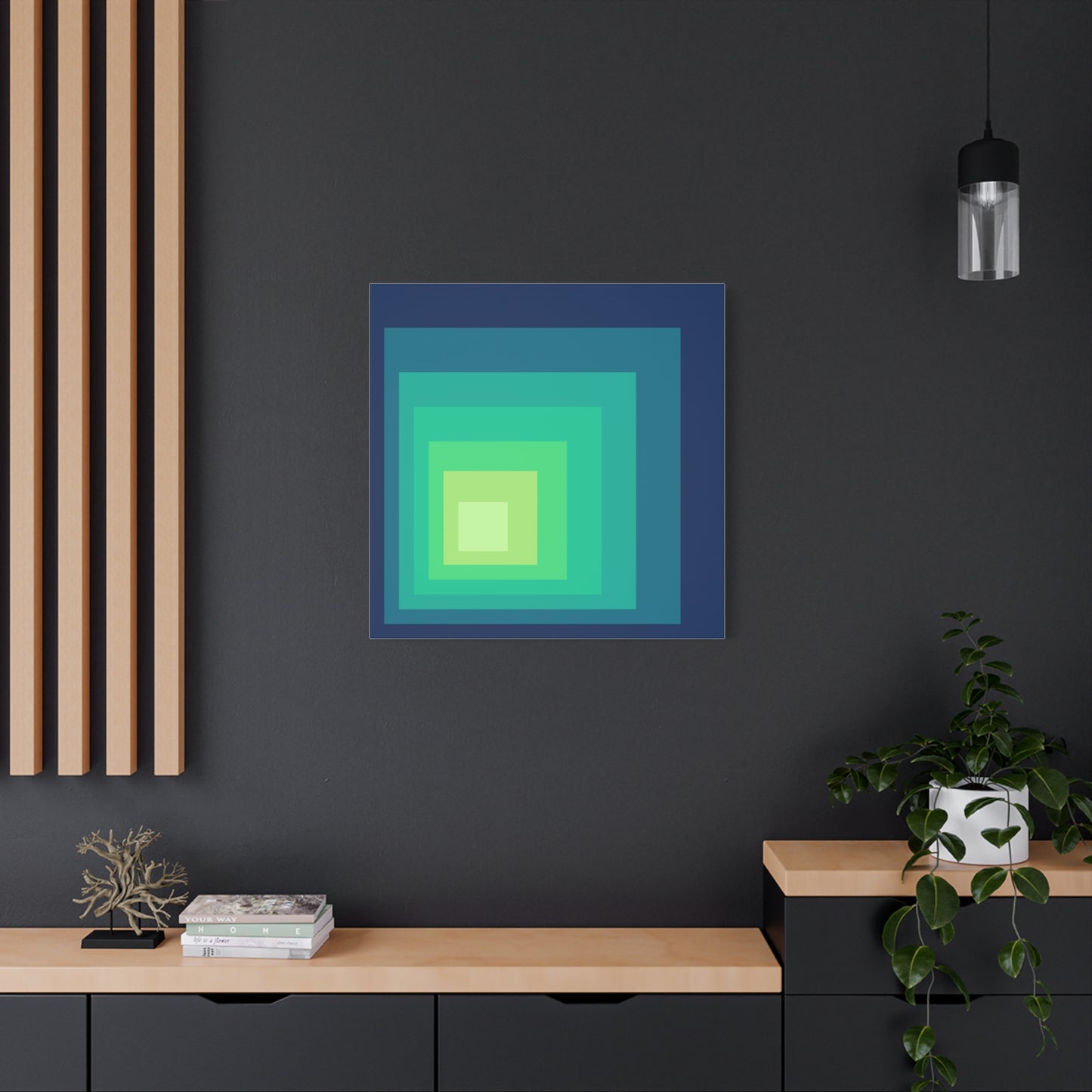 Modern Geometric Canvas Art | Bold Colors, Clean Lines, Creative Energy