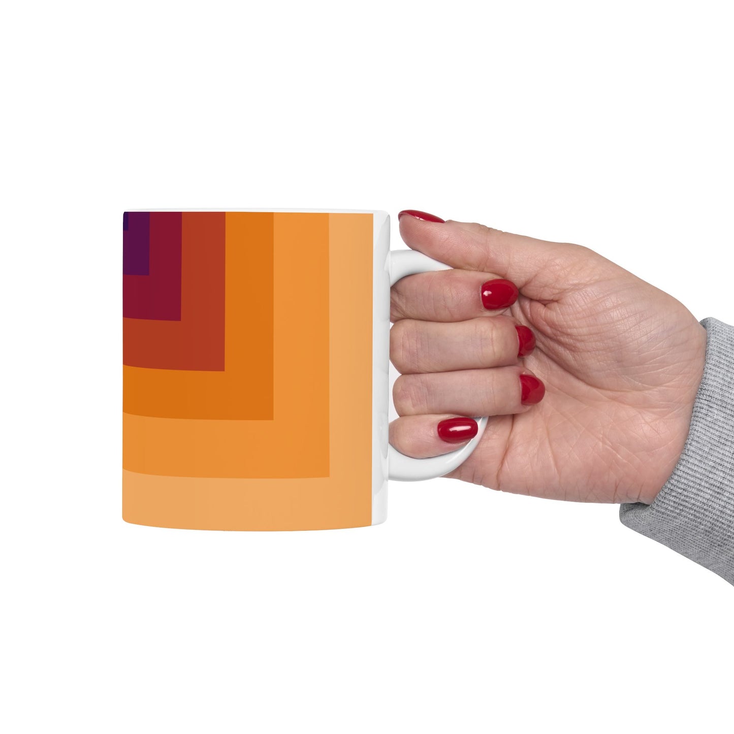 Geo Art Mug – Bold Color, Daily Joy