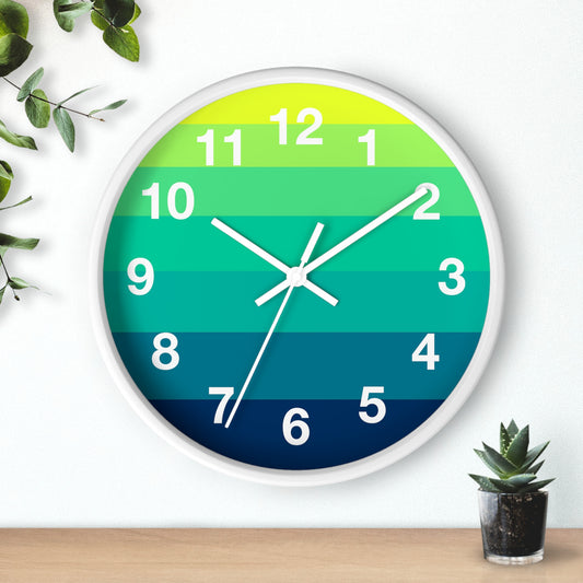 Geometric Art Wall Clock | Bold, Modern, and Right on Time