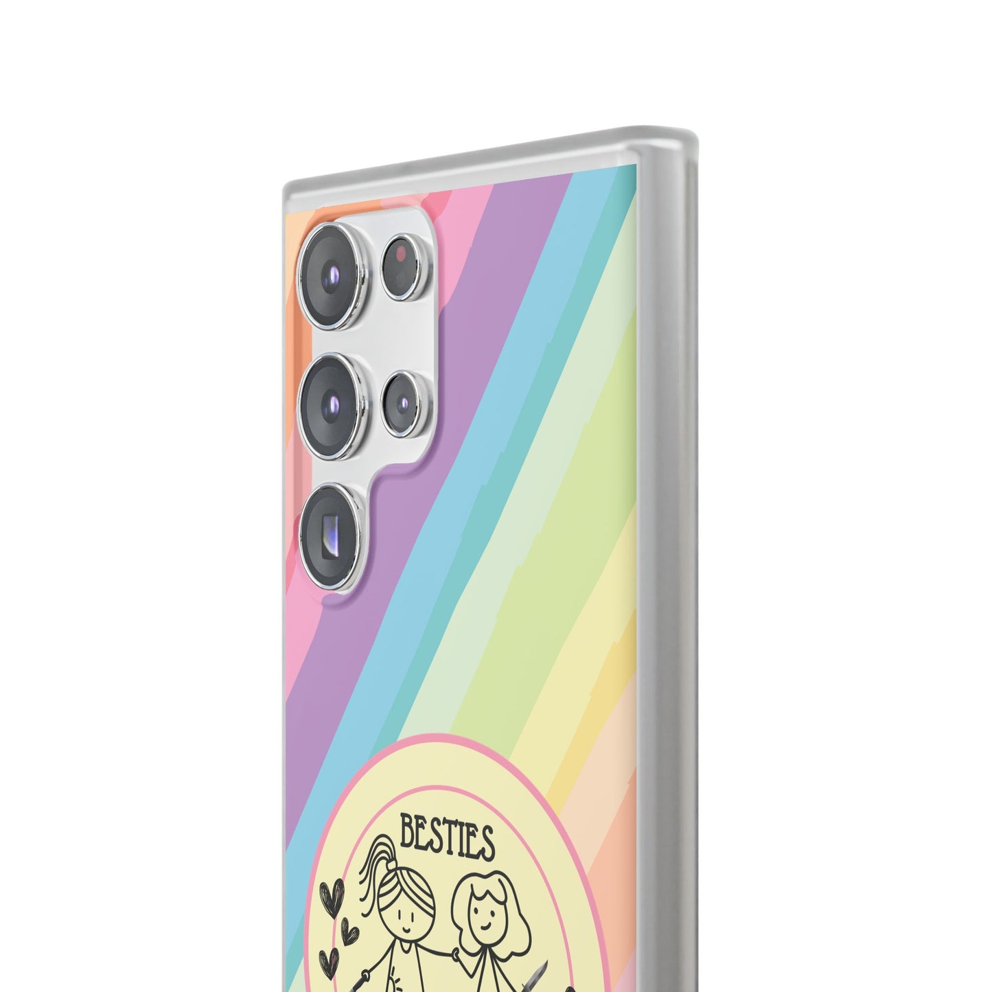 Phone Cases - Pastels Besties Ride or Die | "I'd Cut a Bitch for You"