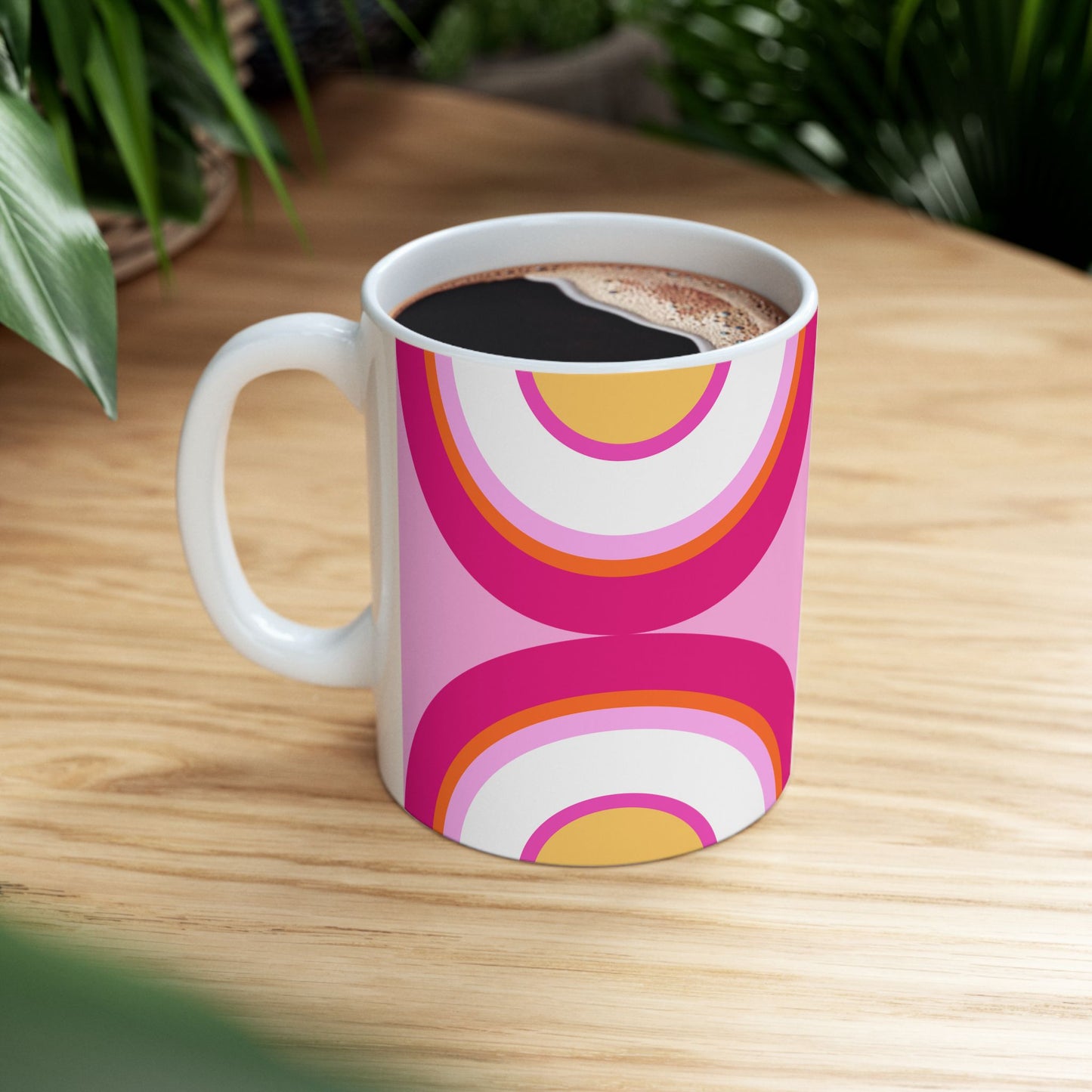 Geo Art Mug – Bold Color, Daily Joy