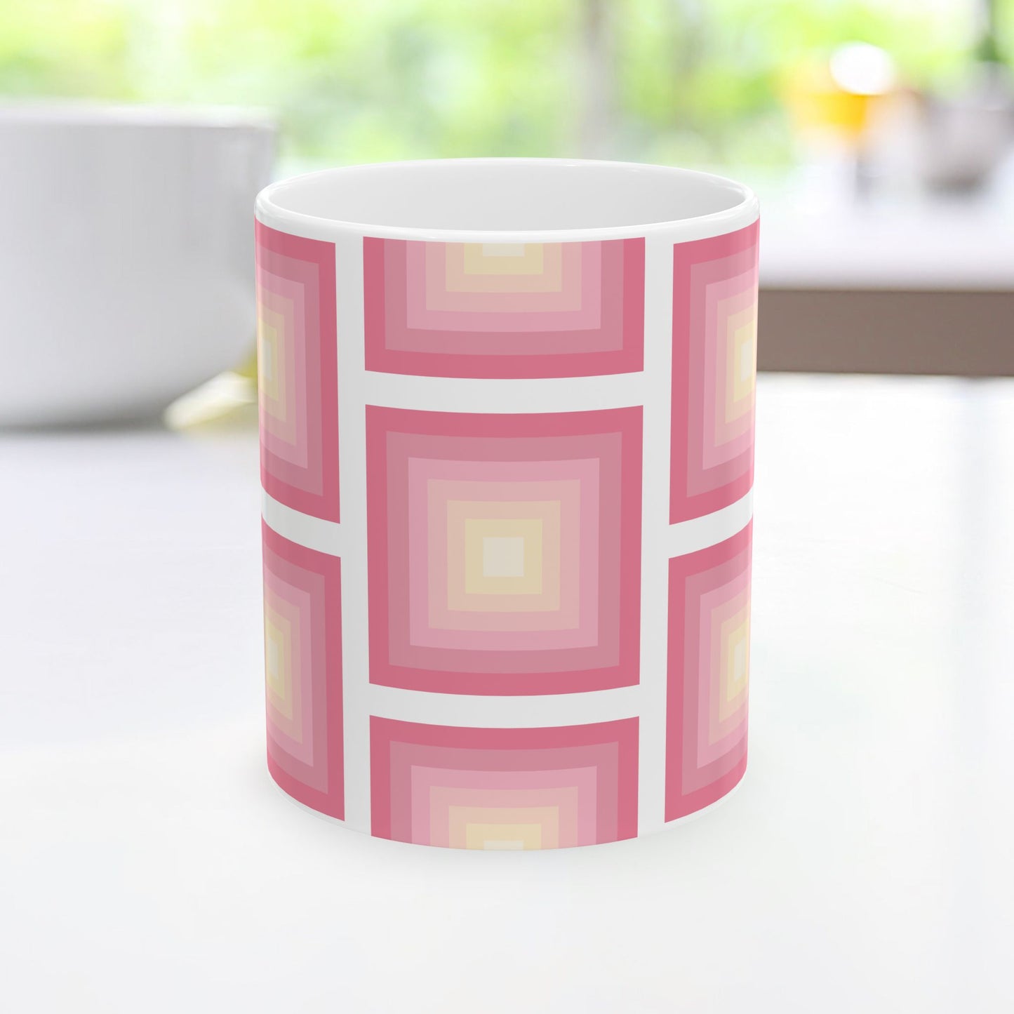 Geo Art Mug – Bold Color, Daily Joy