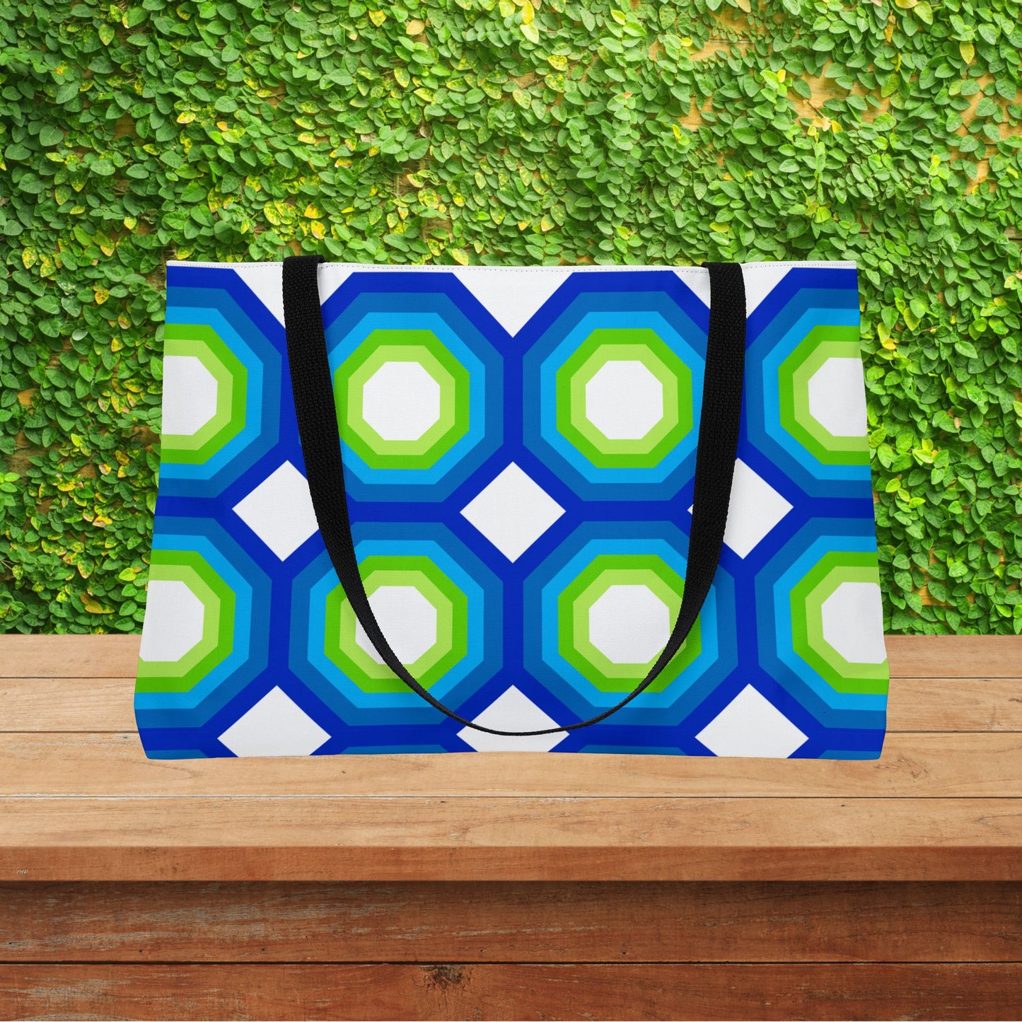 Geometric Art XIV — XL Tote Bag | Carry-All