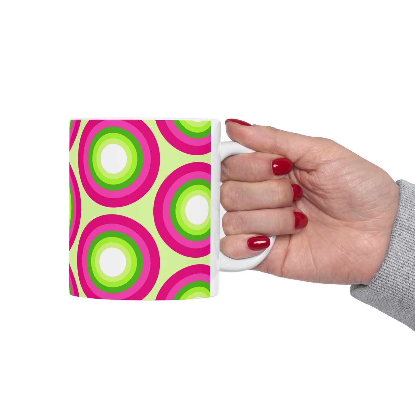 Geo Art Mug – Bold Color, Daily Joy