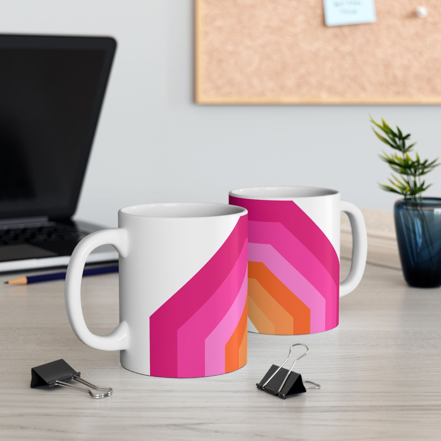 Geo Art Mug – Bold Color, Daily Joy
