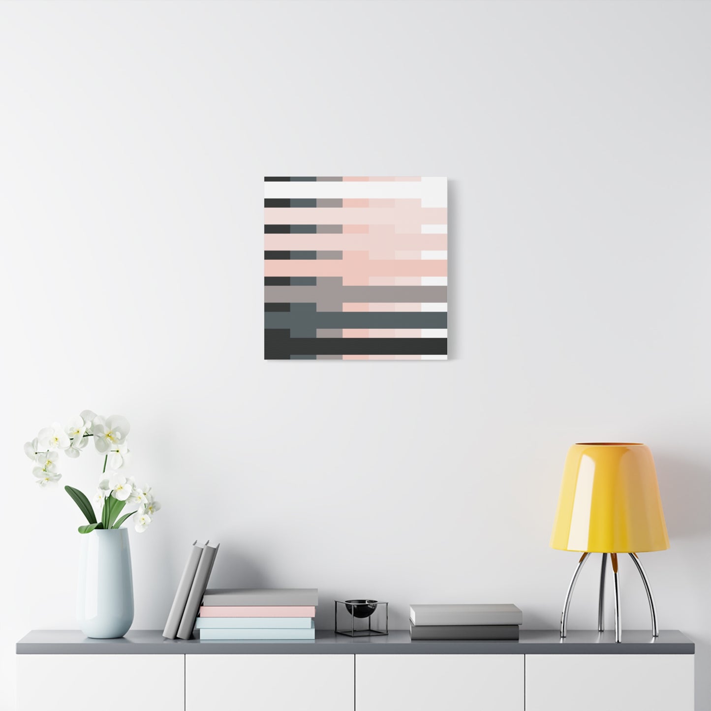 Modern Geometric Canvas Art | Bold Colors, Clean Lines, Creative Energy