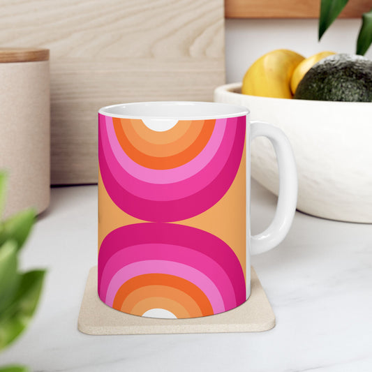 Geo Art Mug – Bold Color, Daily Joy
