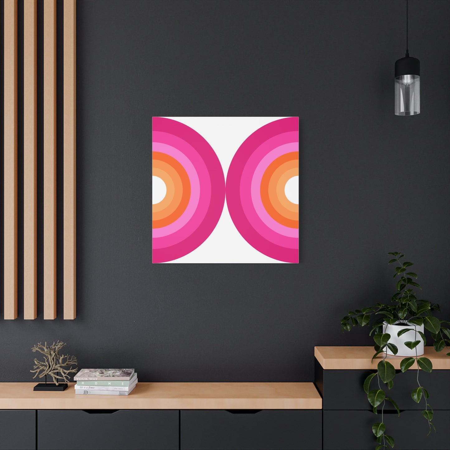 Modern Geometric Canvas Art | Bold Colors, Clean Lines, Creative Energy