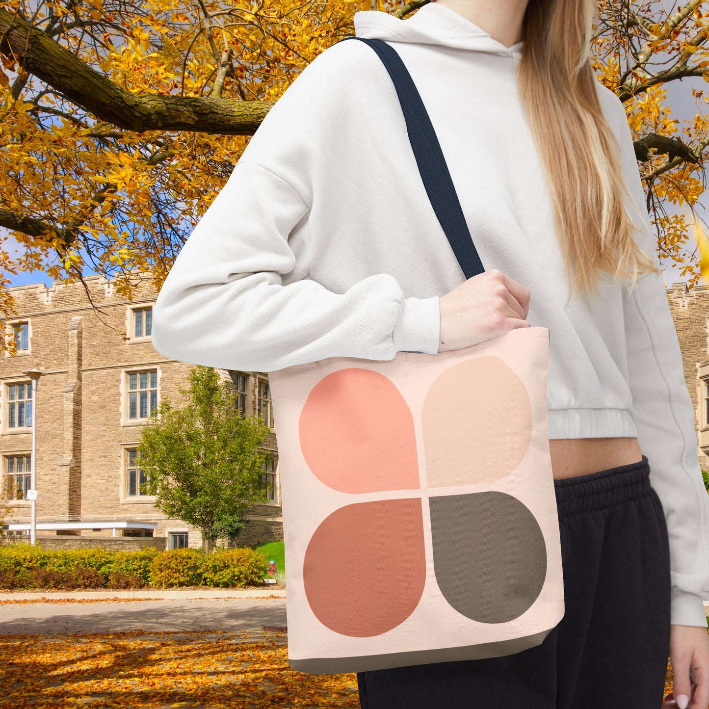 Mod-Boho Clover Tote Bag– 3 sizes | Playful. Modern. Lightweight.