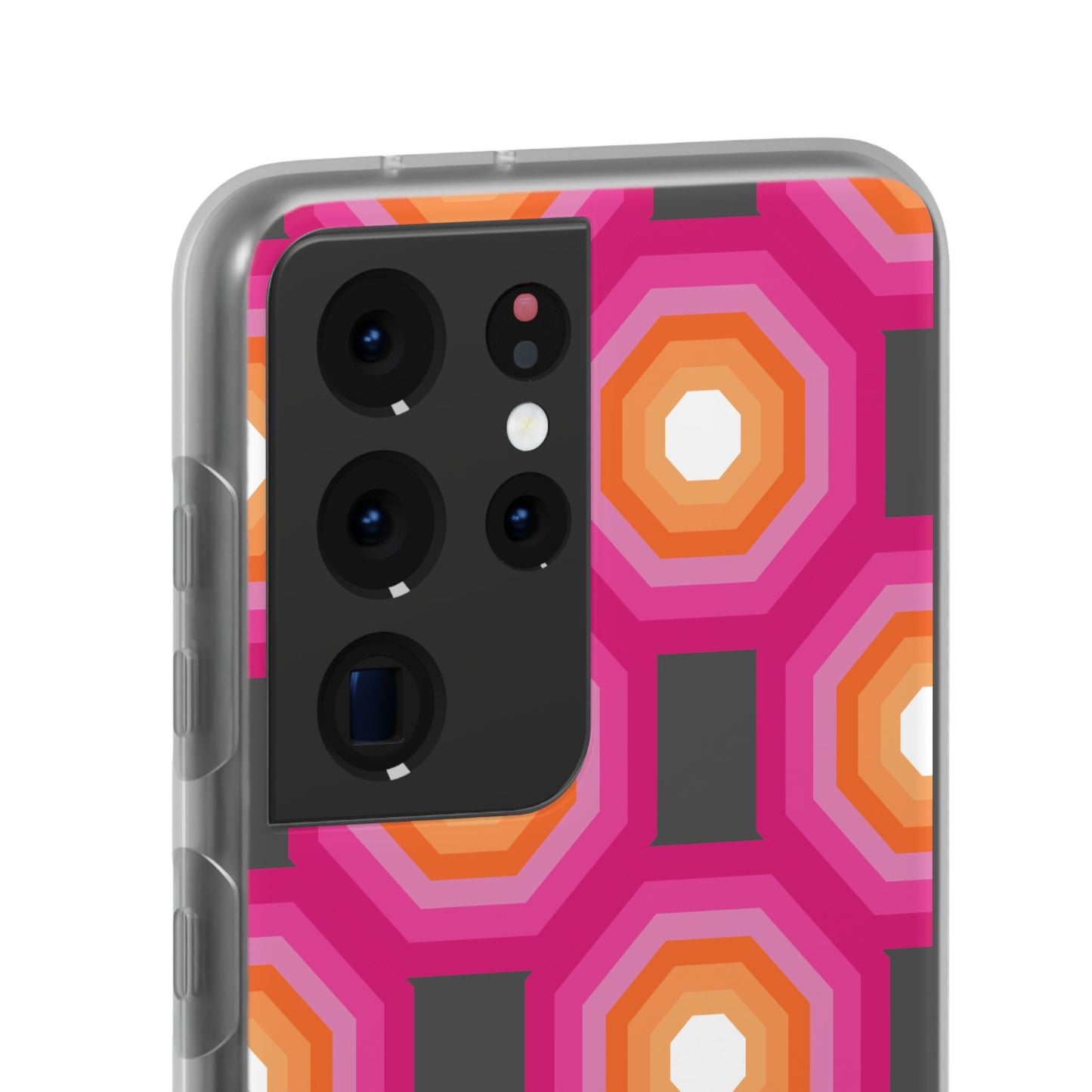 Stylish Geometric Phone Case, Flexible Phone Cover, Unique Modern Design, Perfect Gift, Trendy Accessory, Eco-Friendly Case