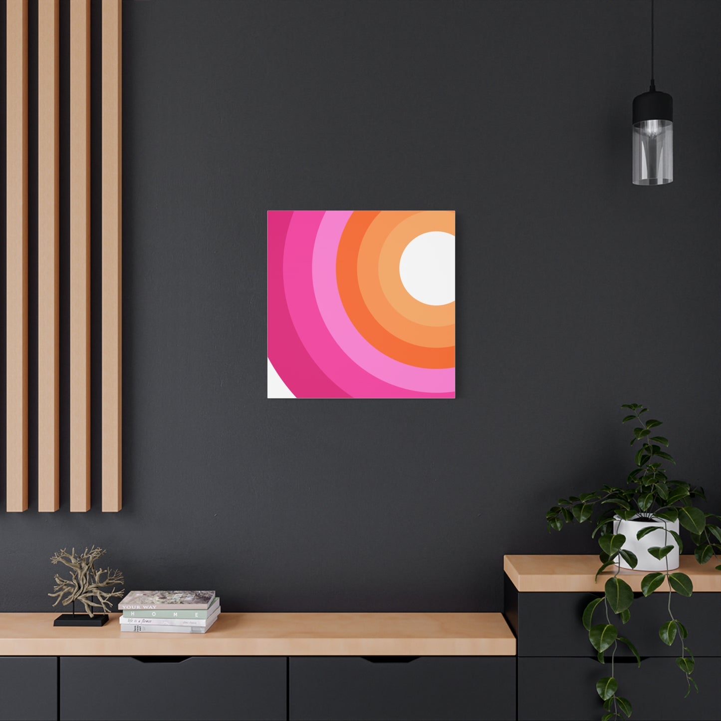 Modern Geometric Canvas Art | Bold Colors, Clean Lines, Creative Energy