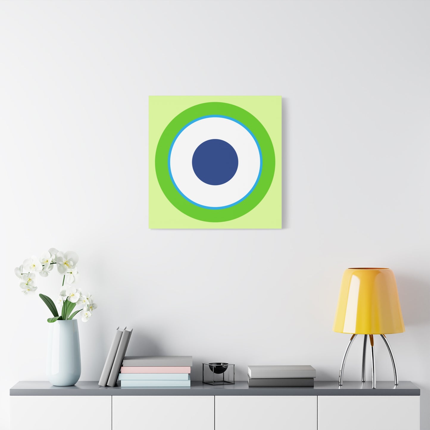 Modern Geometric Canvas Art | Bold Colors, Clean Lines, Creative Energy