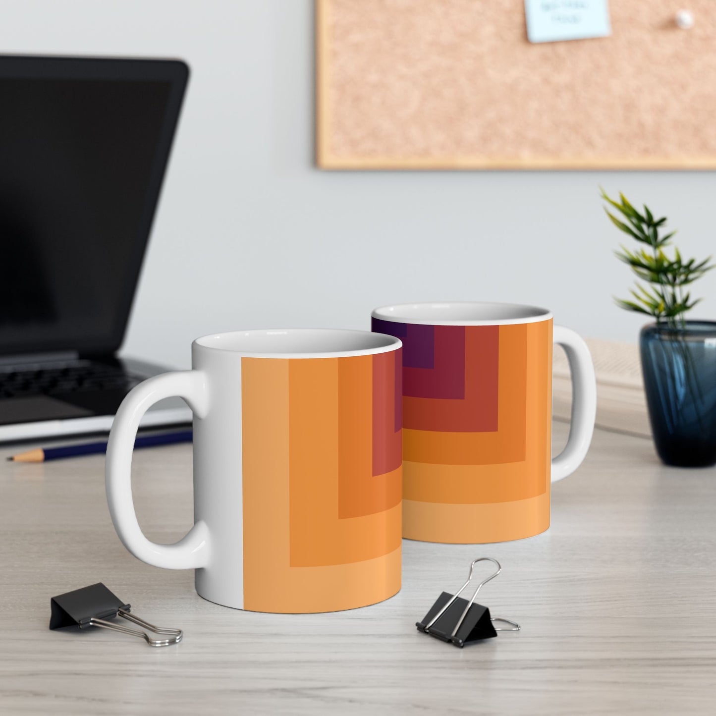 Geo Art Mug – Bold Color, Daily Joy
